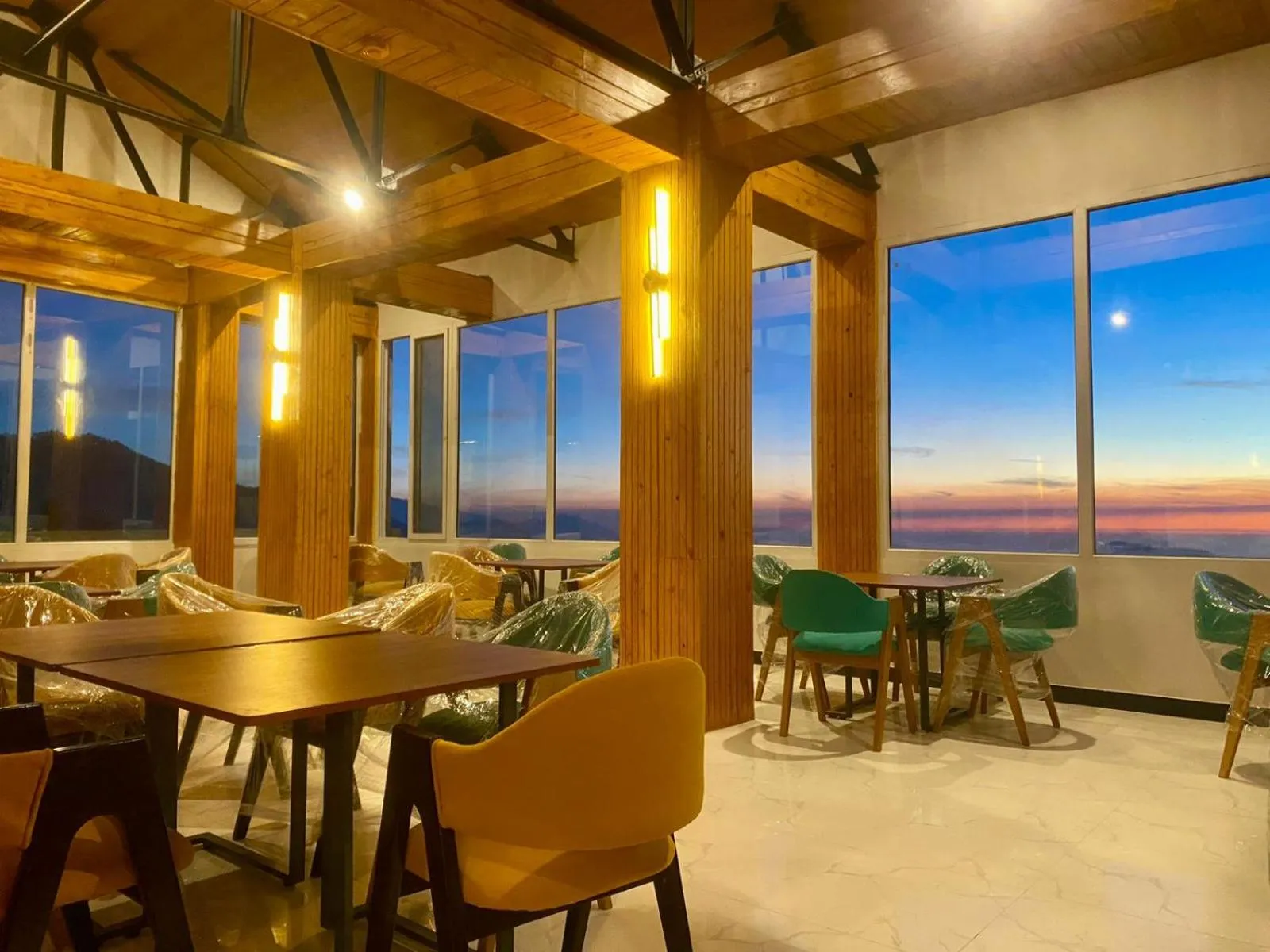 Natural landscape in Sky Lodge Hotel