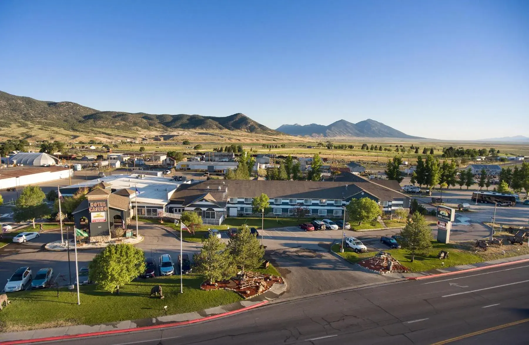 Property building in Prospector Hotel & Gambling Hall Property building in Prospector Hotel & Gambling Hall