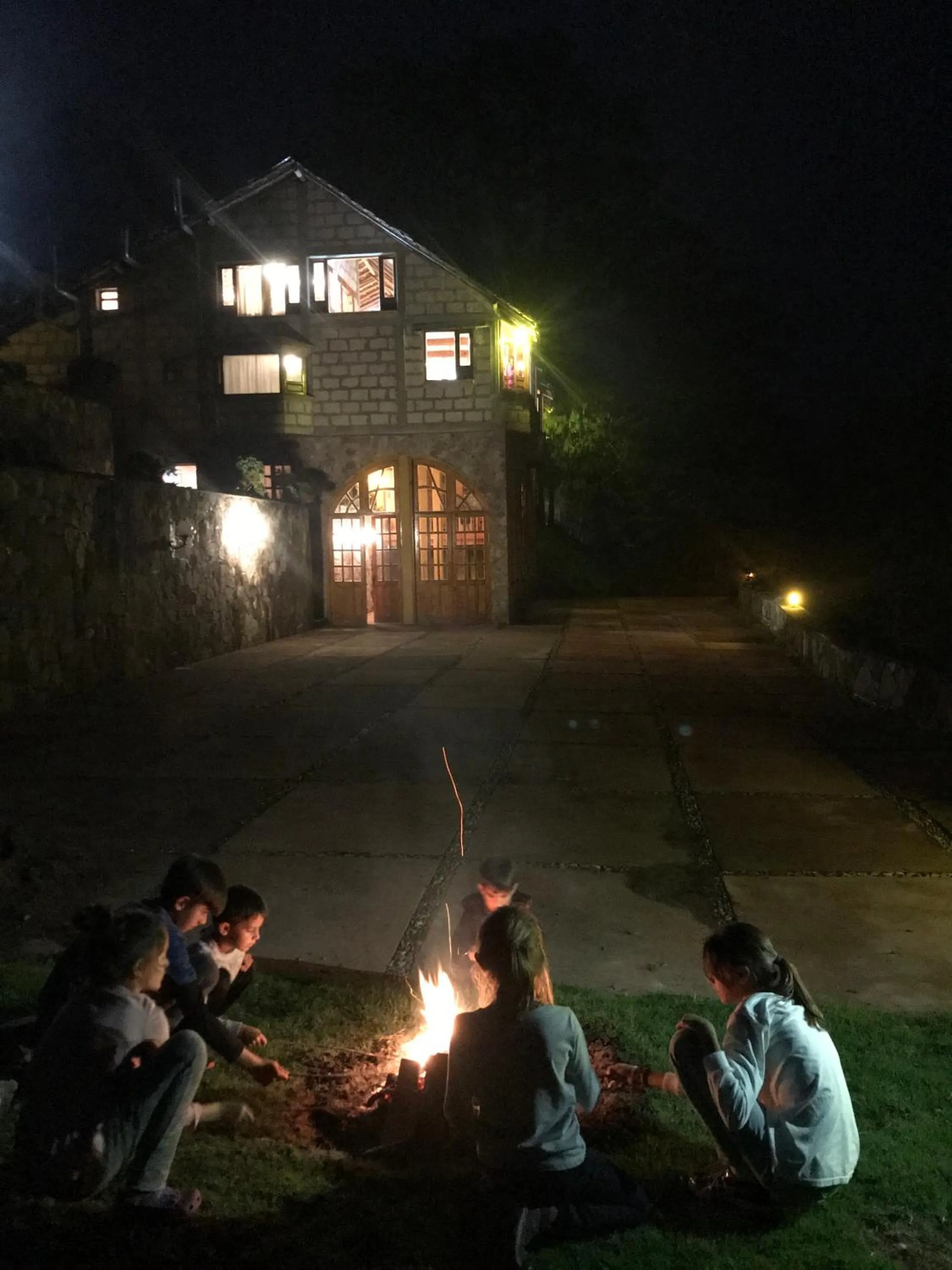 Patio in Cabañas 5 Pinos