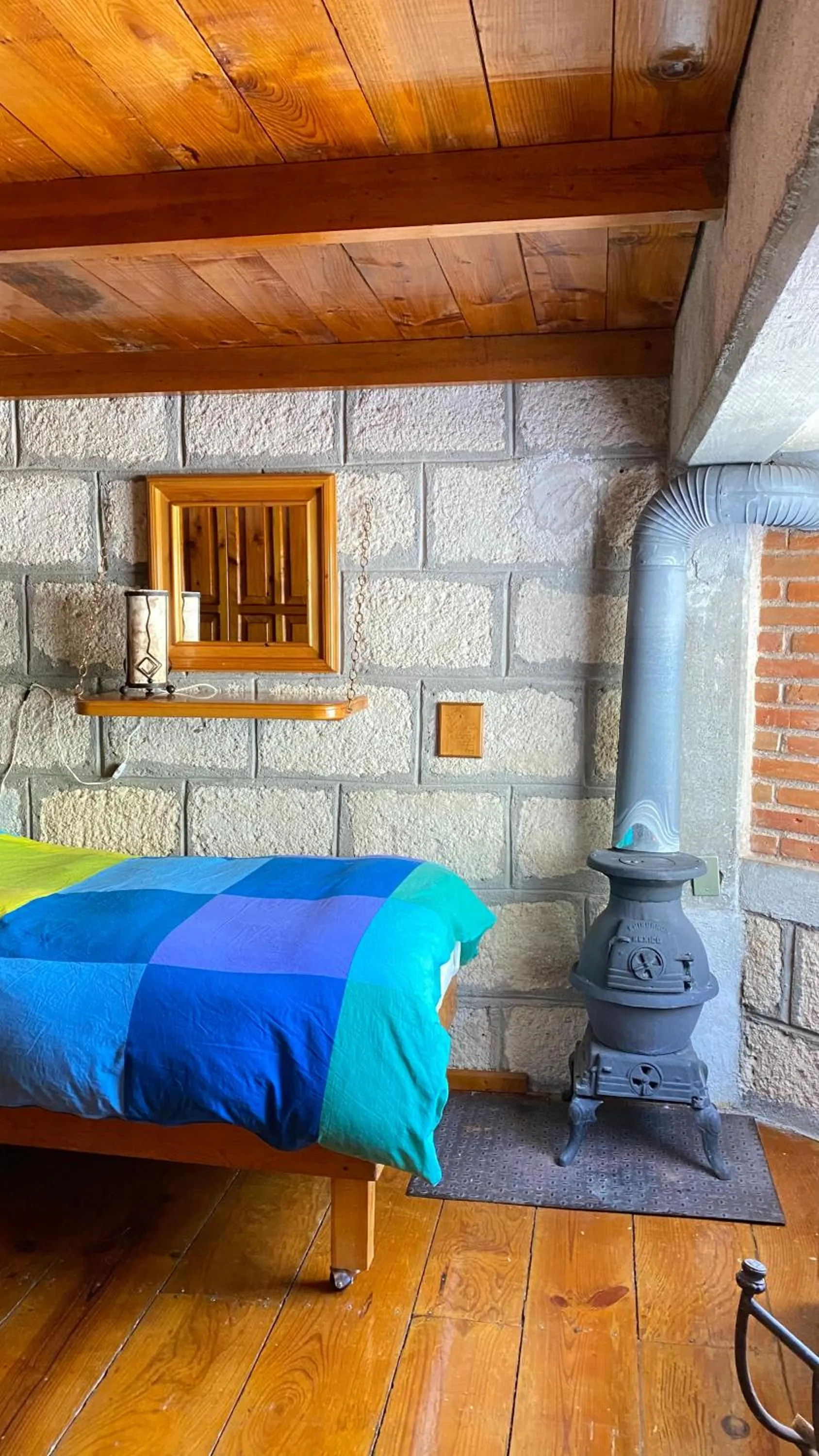 Photo of the whole room, Bed in Cabañas 5 Pinos