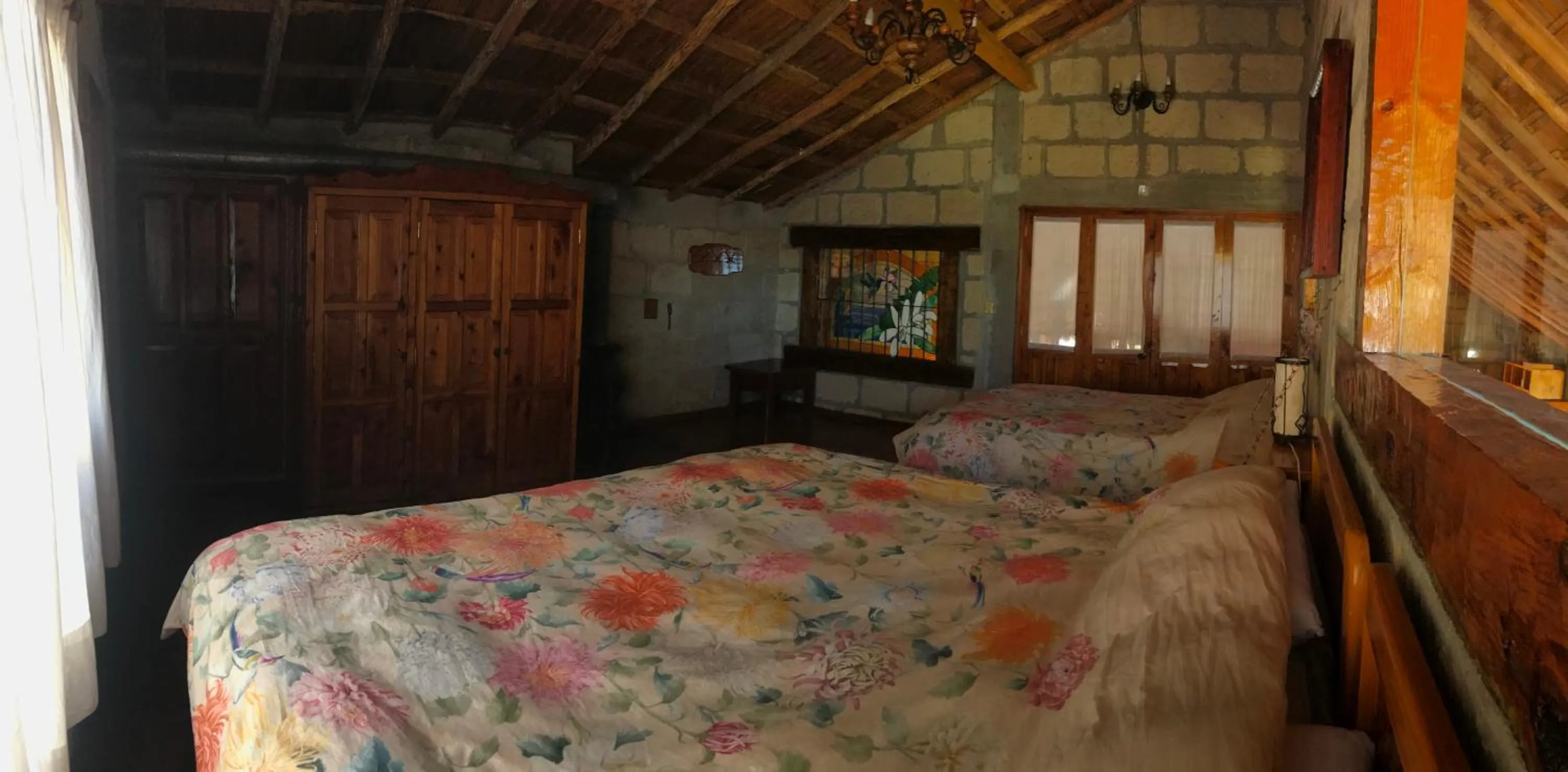 Photo of the whole room, Bed in Cabañas 5 Pinos