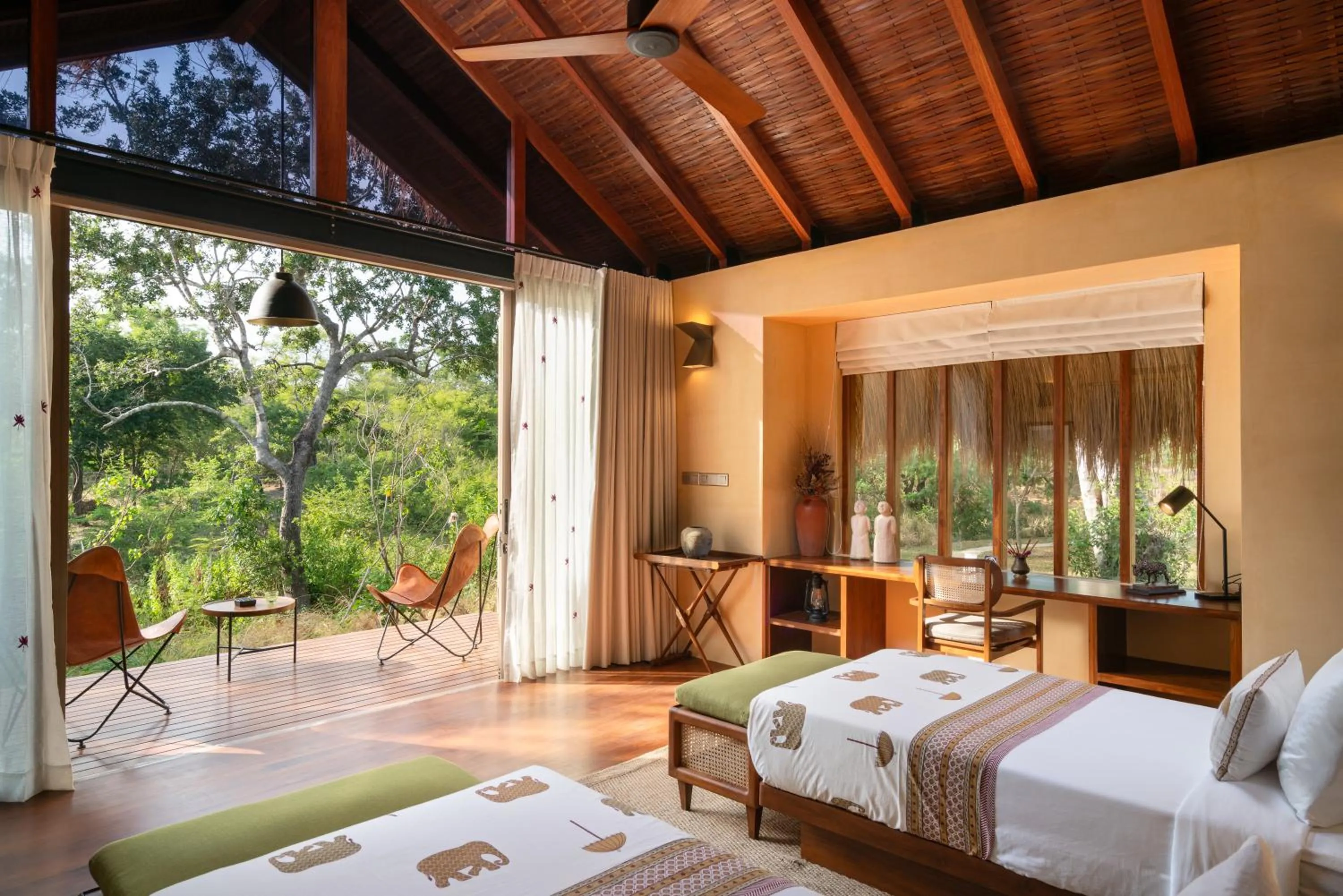 Bed in Taru Villas Villu - Wilpattu