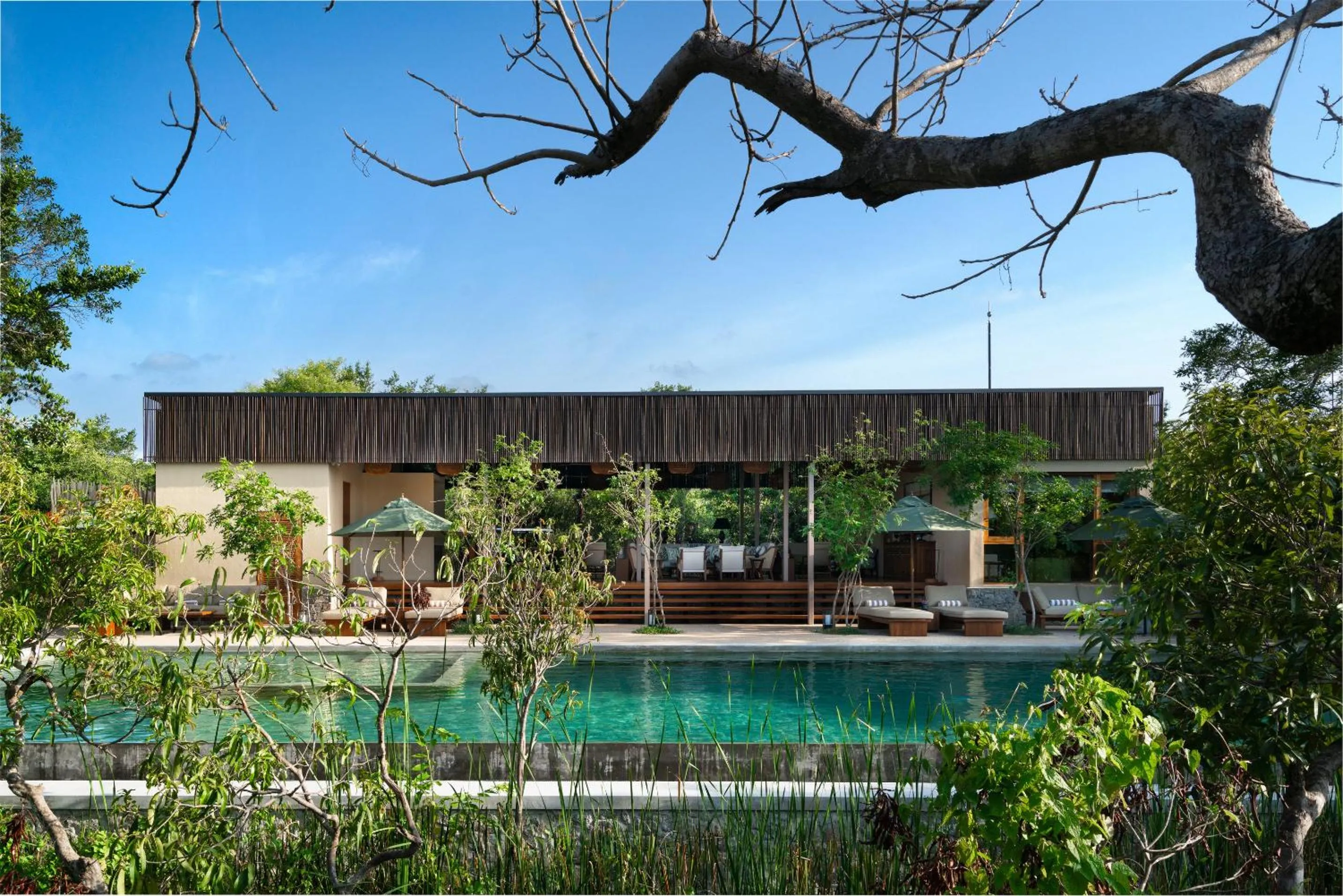 Swimming pool in Taru Villas Villu - Wilpattu