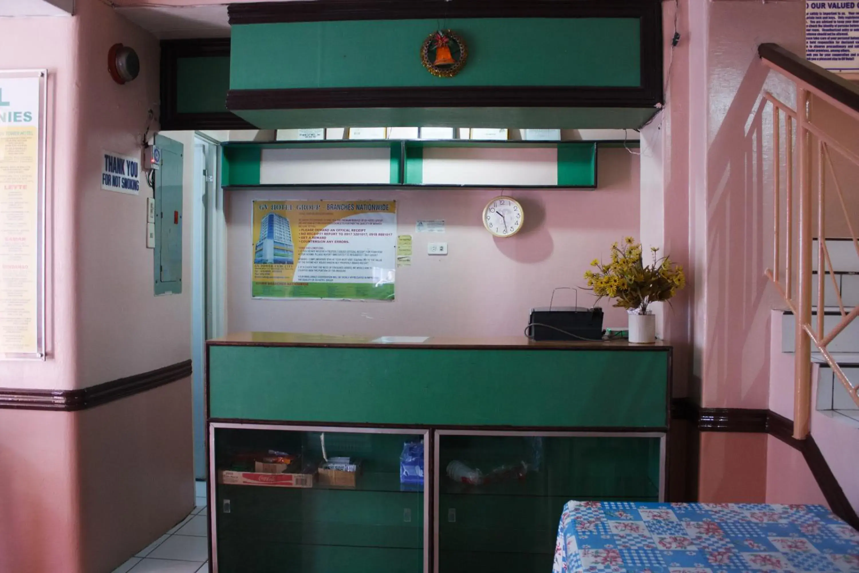 Lobby or reception in GV Hotel - Catarman Lobby or reception in GV Hotel - Catarman