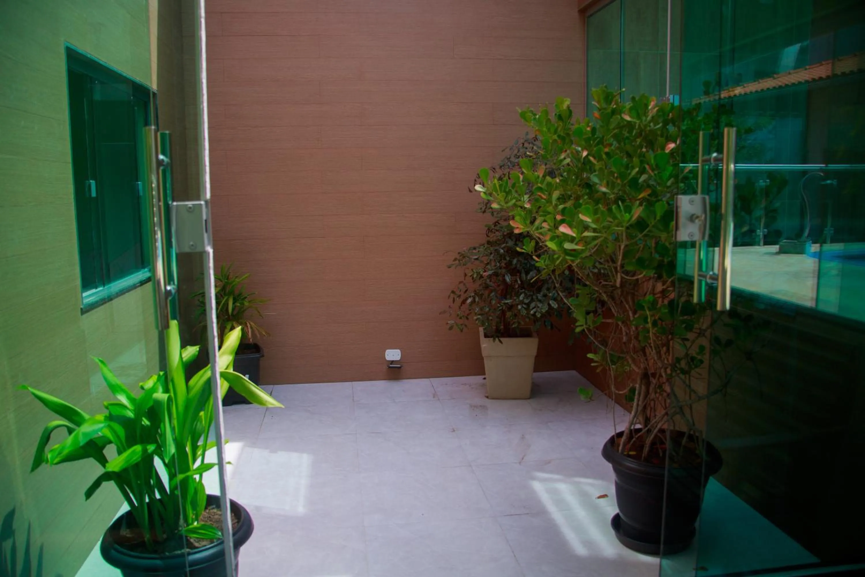 Garden in Pousada Paraíso dos Lençóis