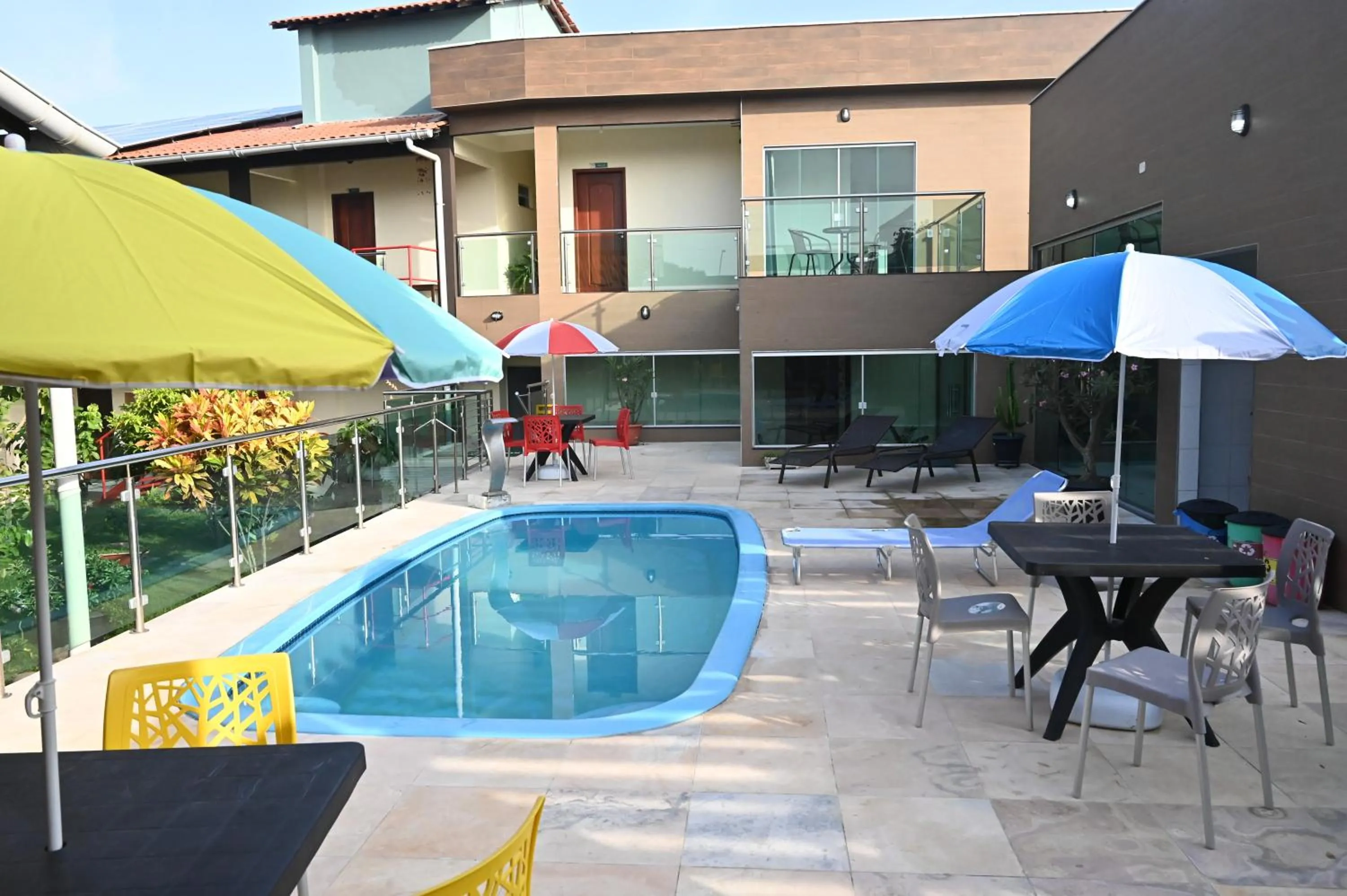 Swimming pool in Pousada Paraíso dos Lençóis