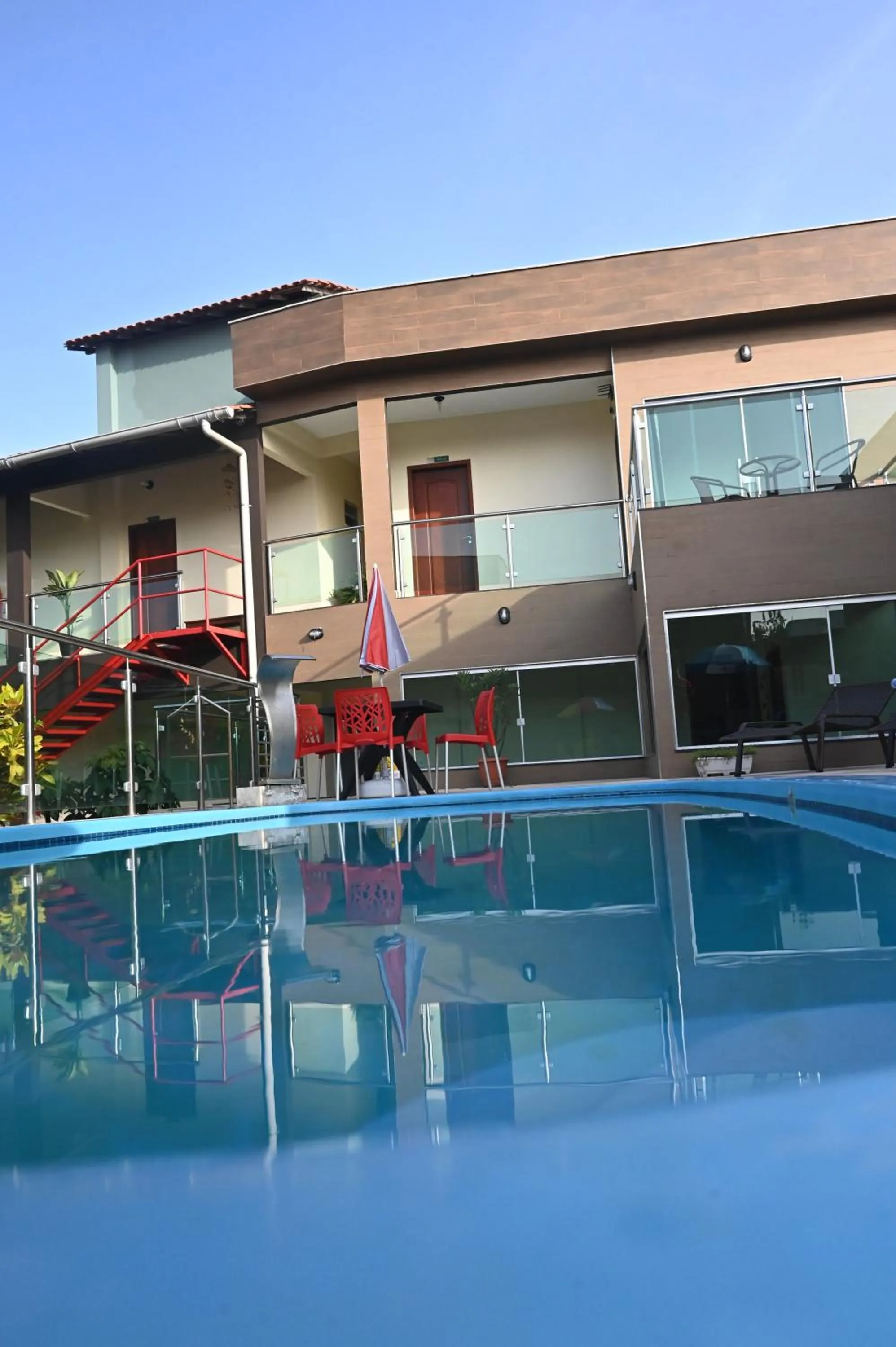 Swimming pool in Pousada Paraíso dos Lençóis