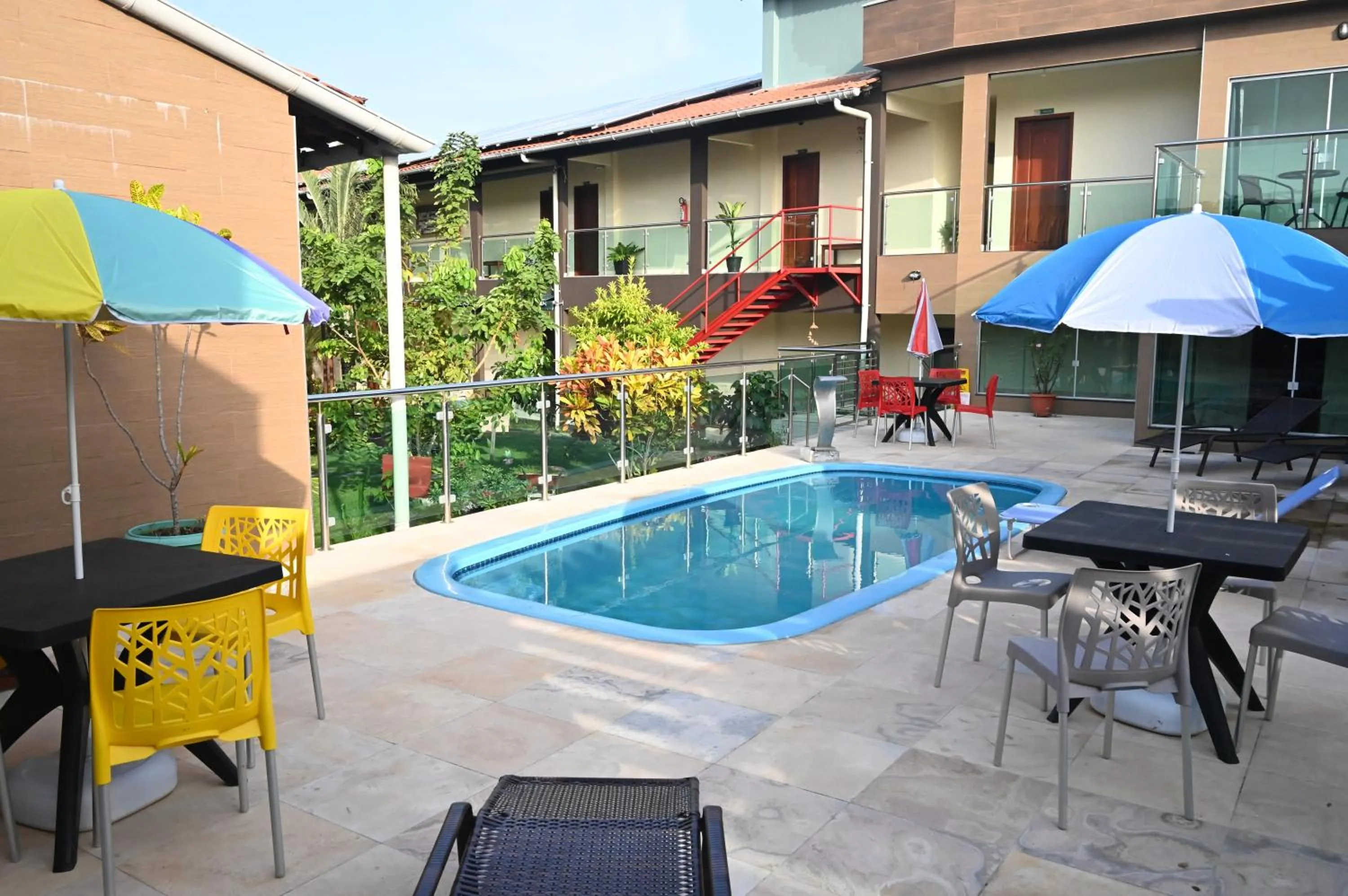 Swimming pool in Pousada Paraíso dos Lençóis