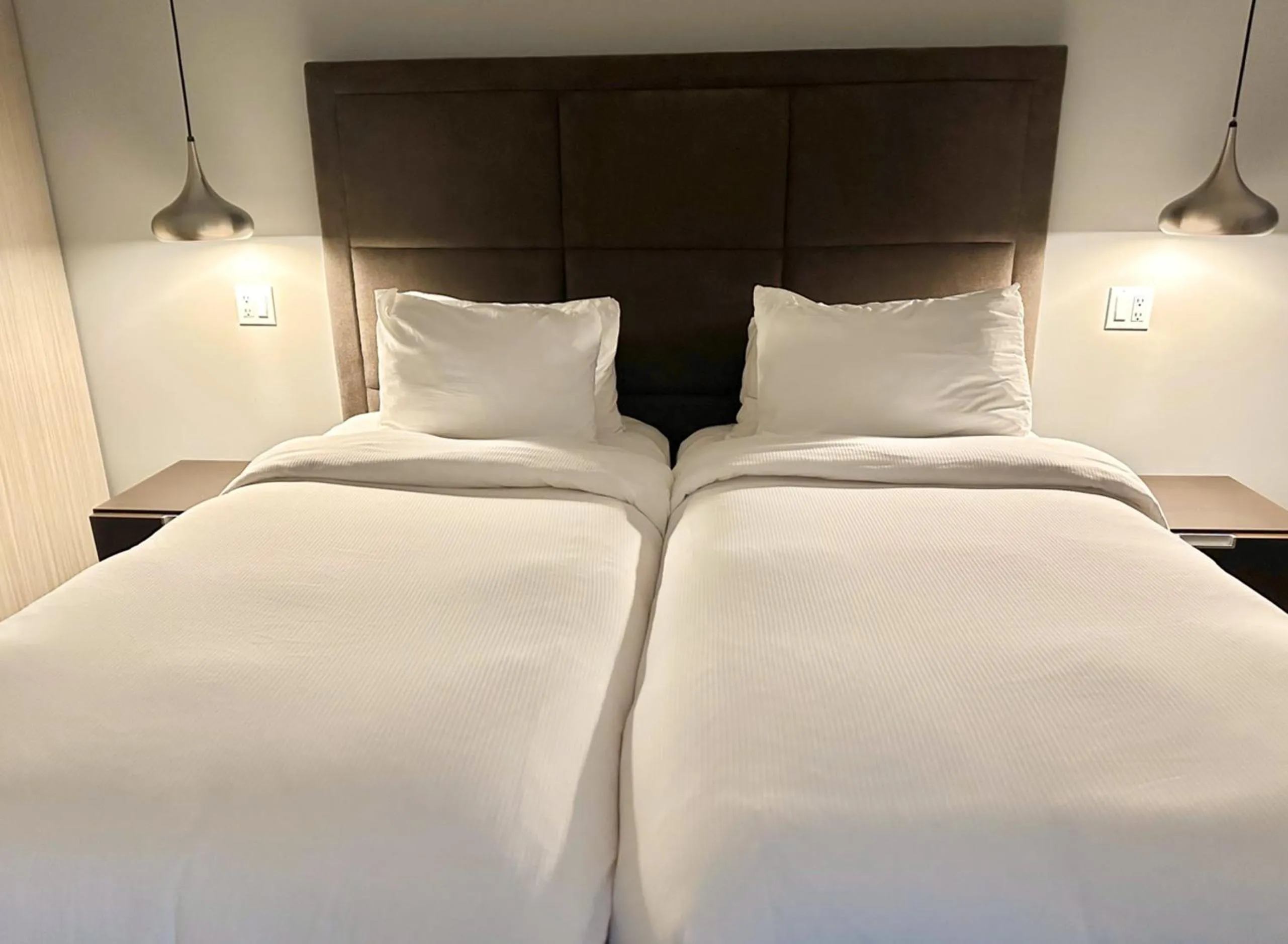 Bed in Hotel Lac Brome