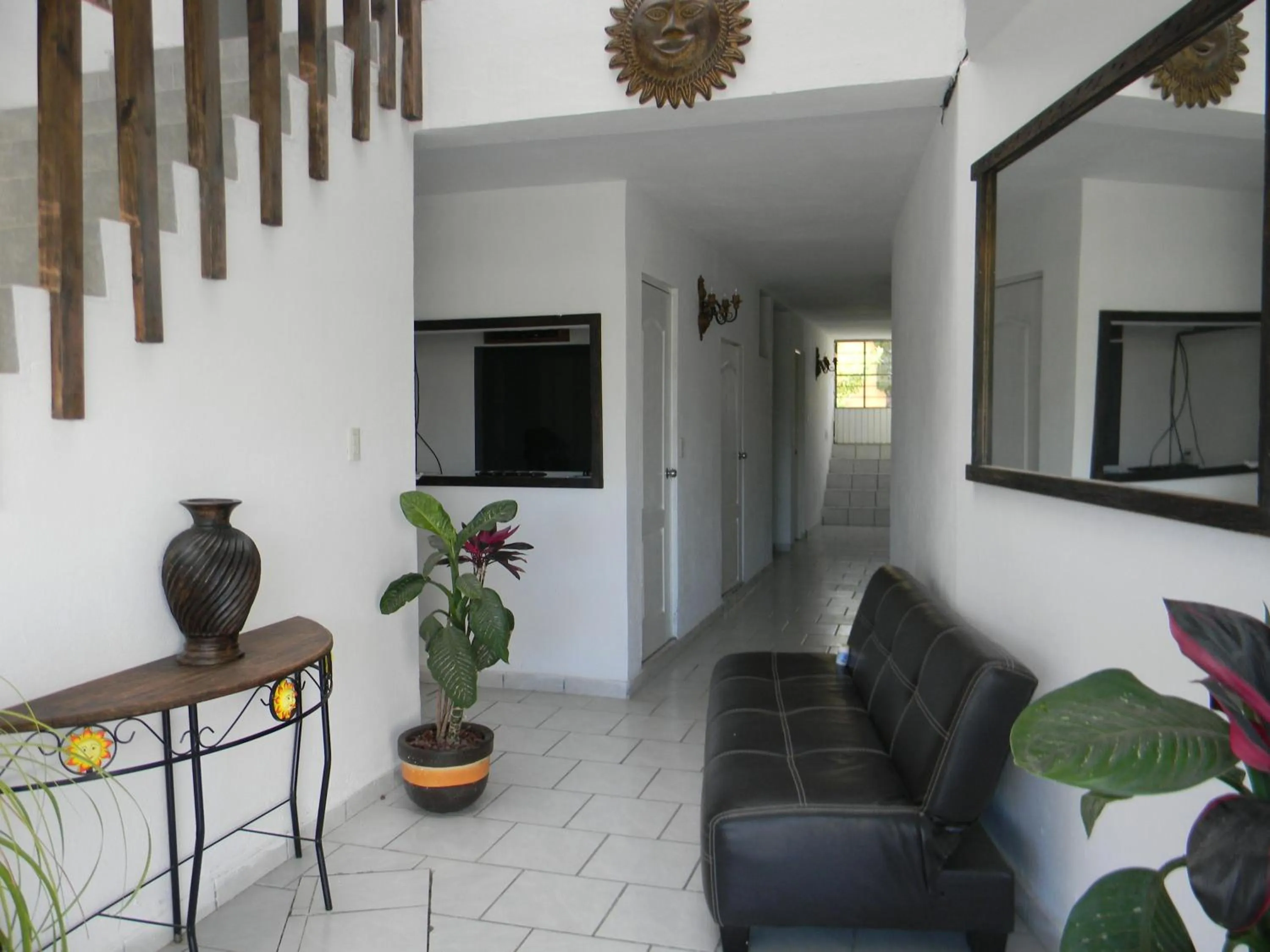 Lobby or reception in Hotel Lienzo Charro II