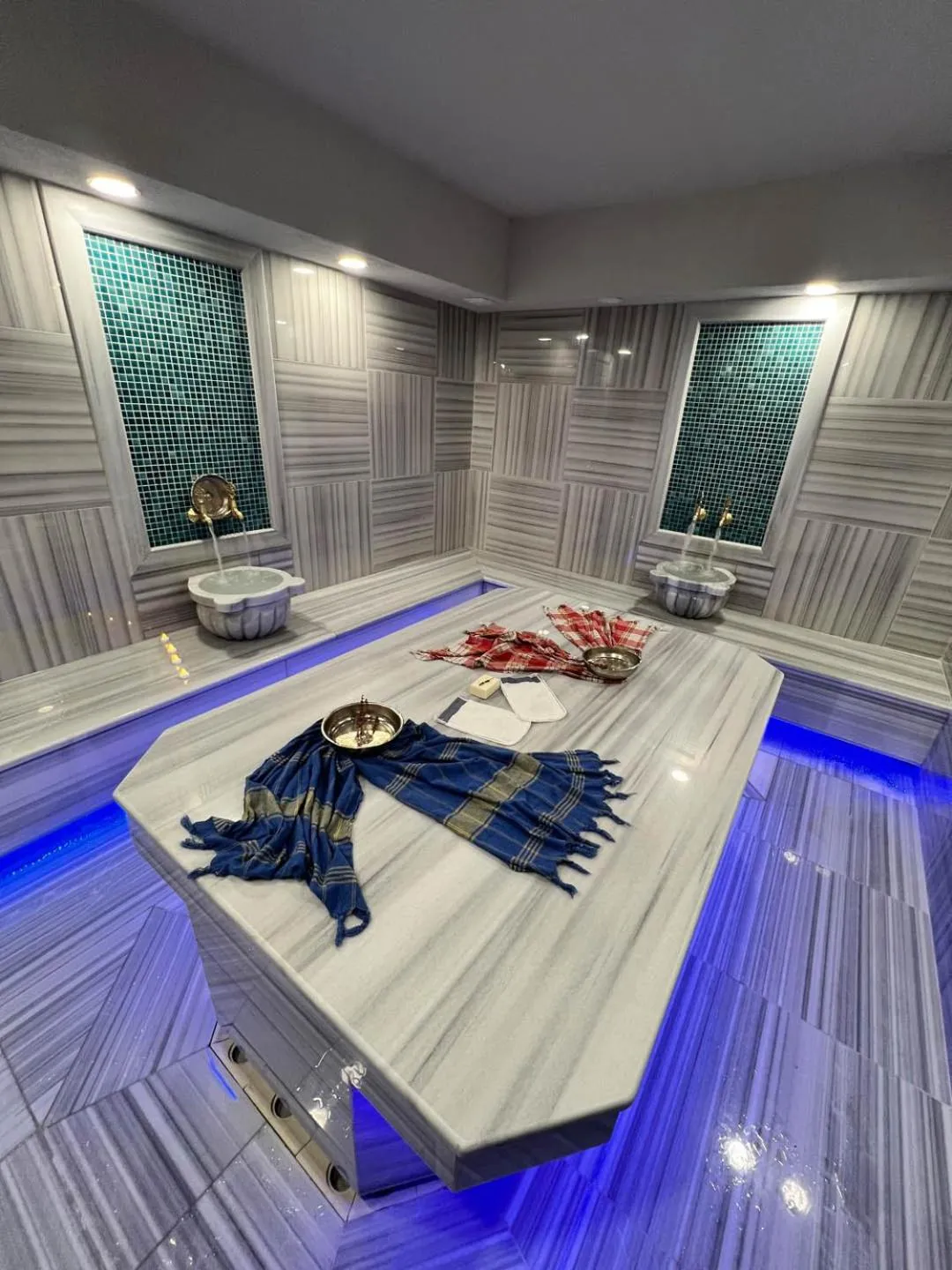 Steam room in Sera Lake Center Hotel