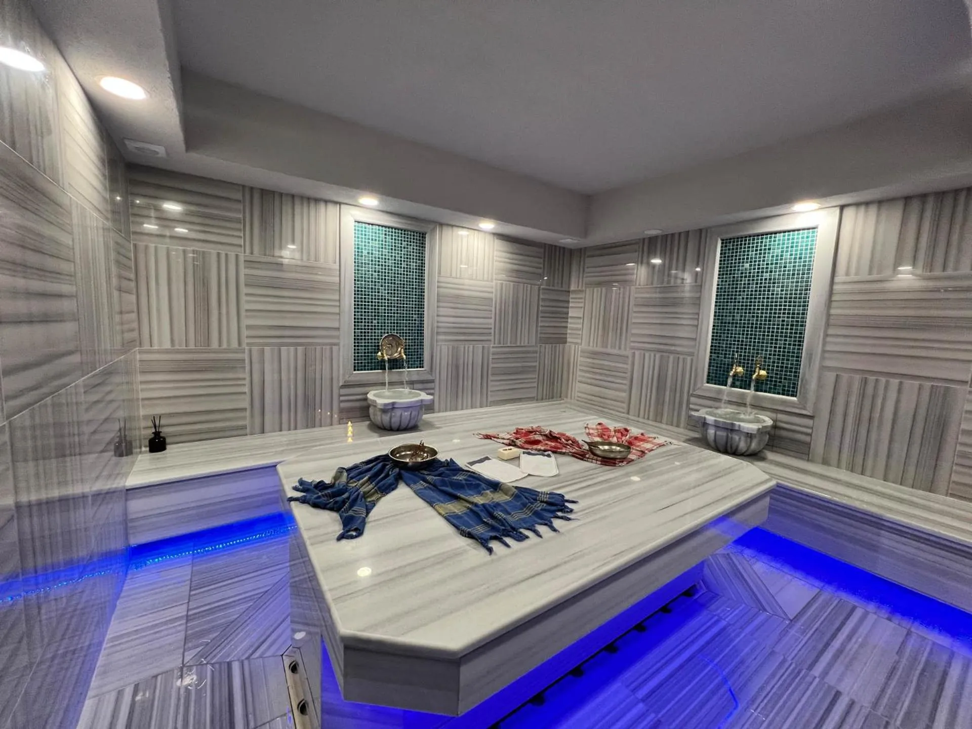 Steam room in Sera Lake Center Hotel