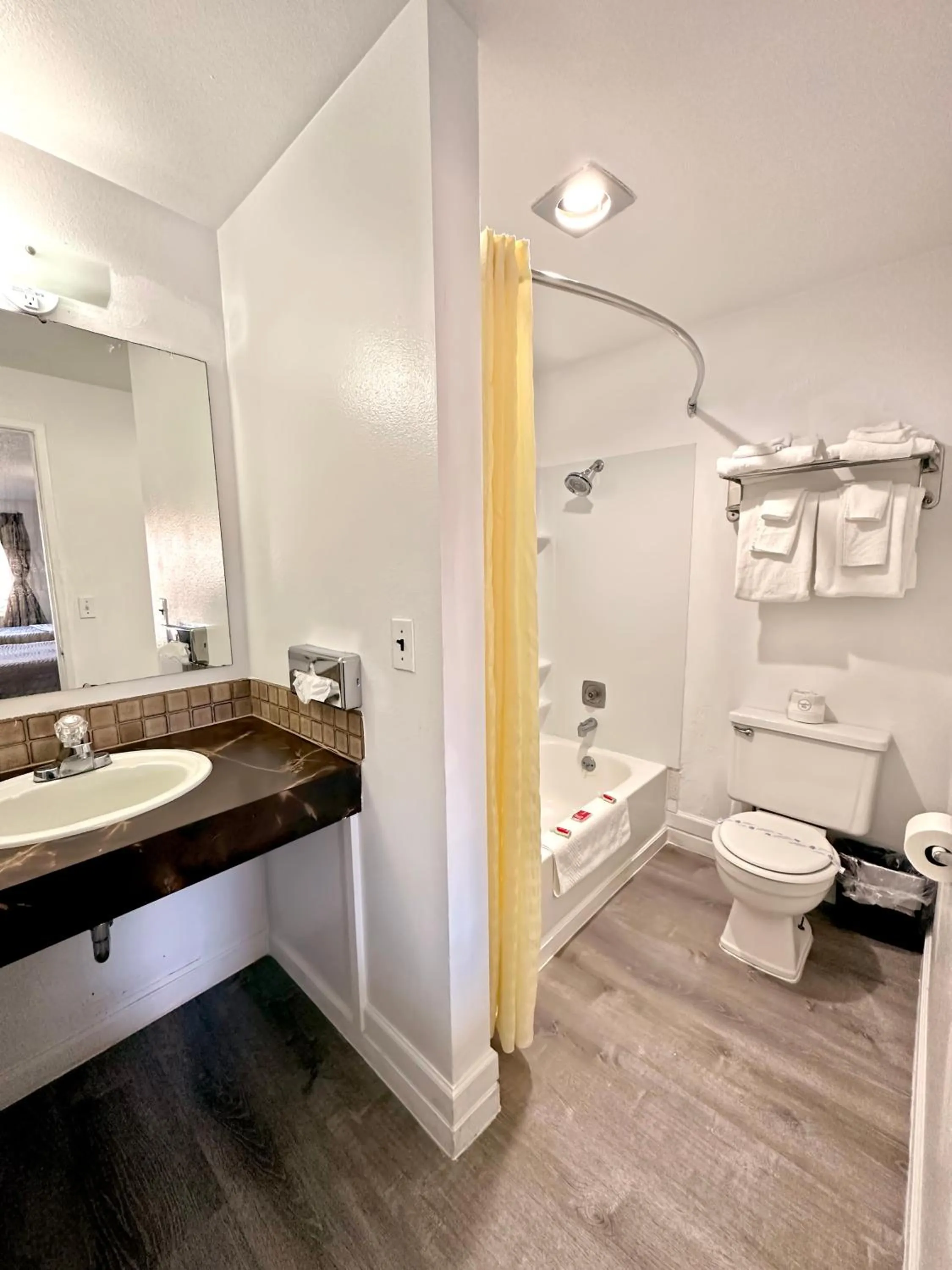 Bathroom in Economy Inn