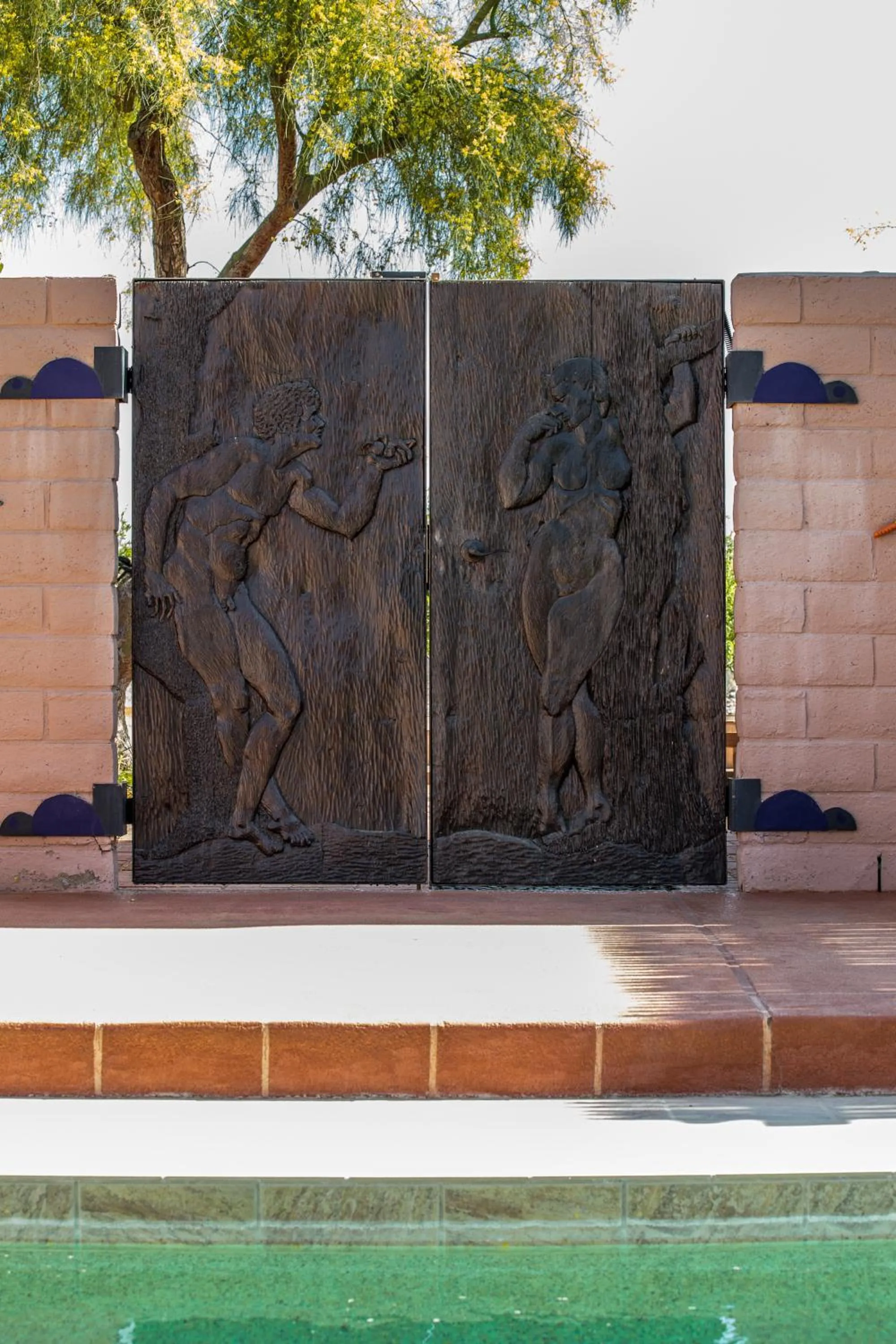 Decorative detail in Turtle Back Mesa Bed and Breakfast