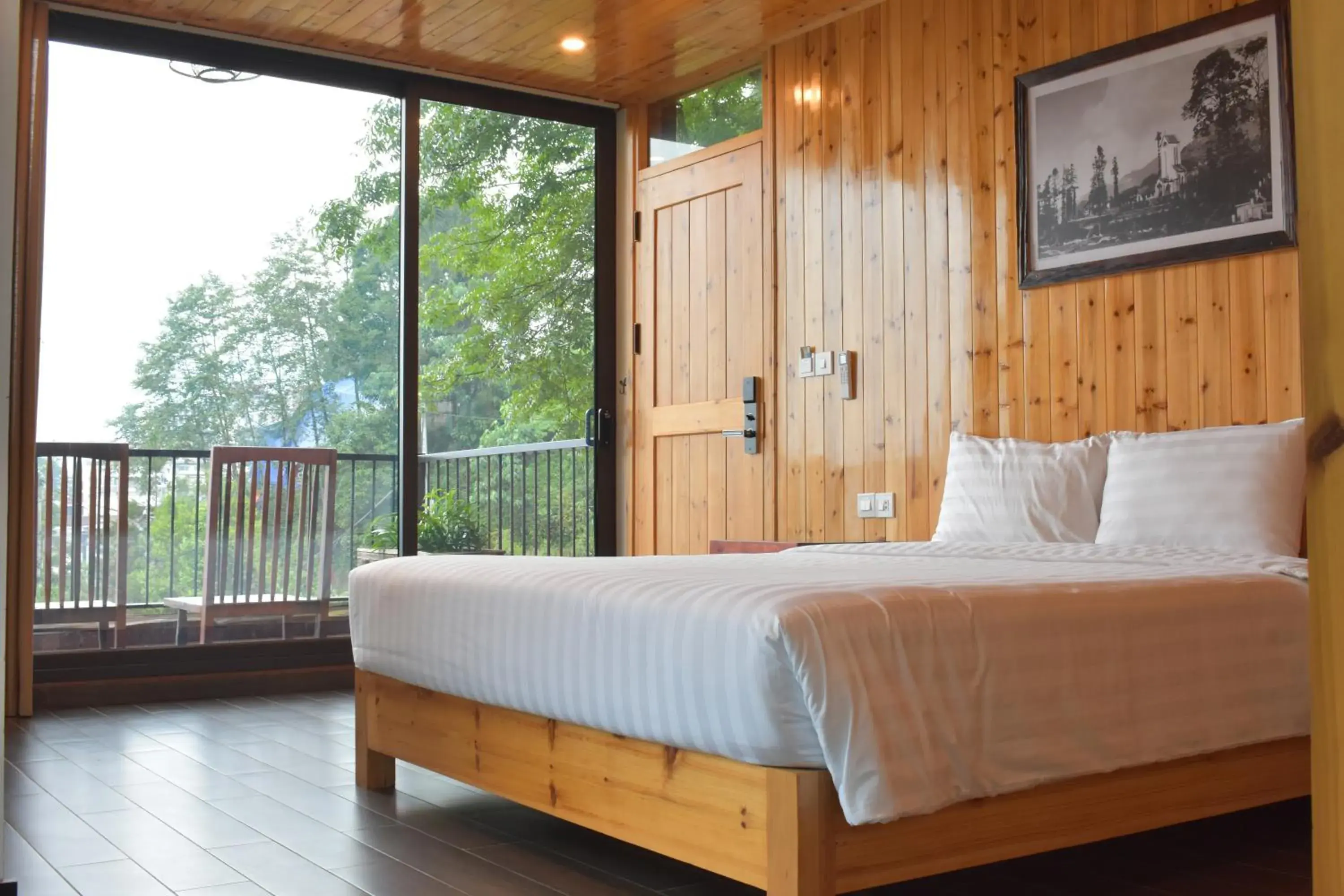 View (from property/room), Bed in Sapa Chill Retreat View (from property/room), Bed in Sapa Chill Retreat