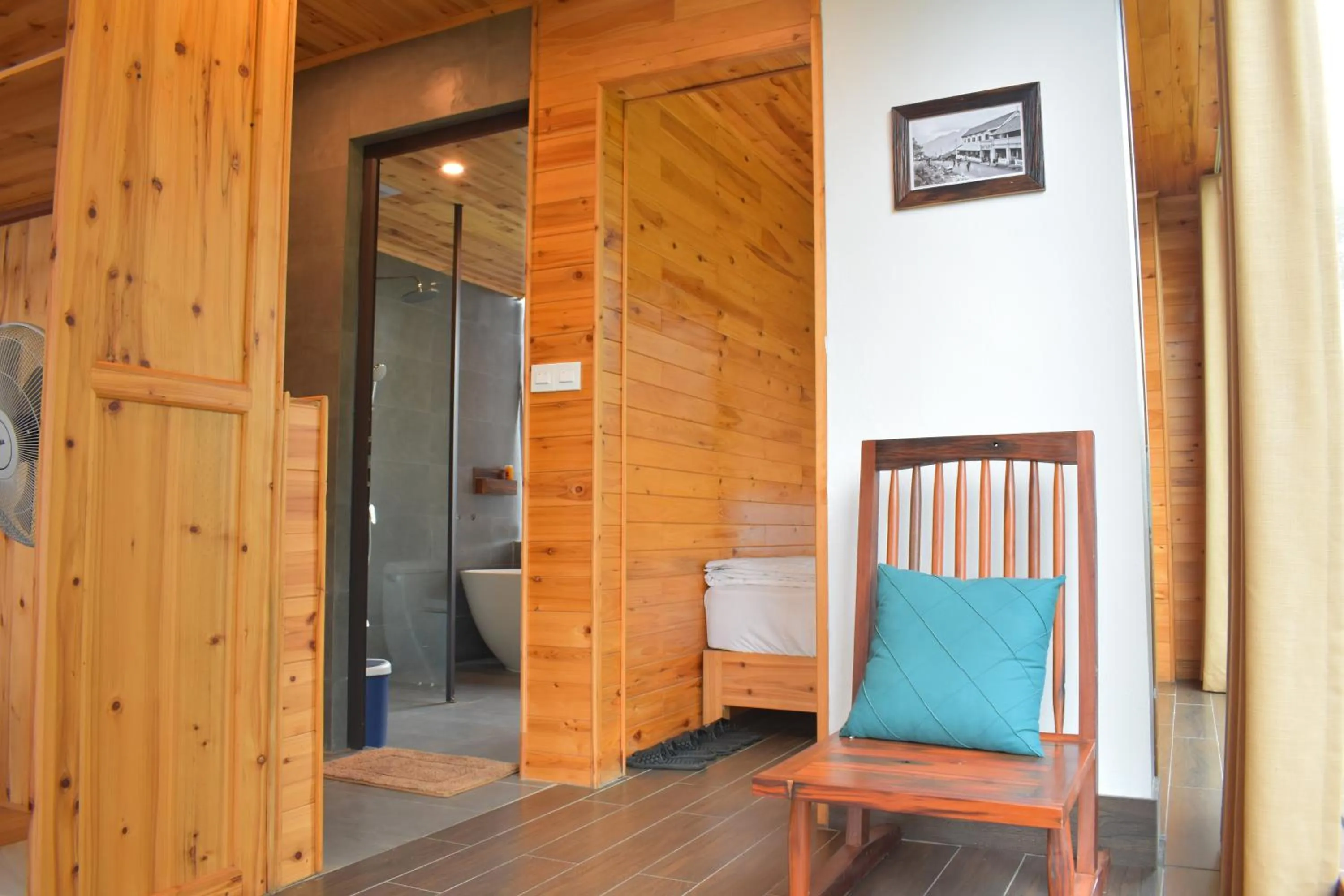 Seating area in Sapa Chill Retreat