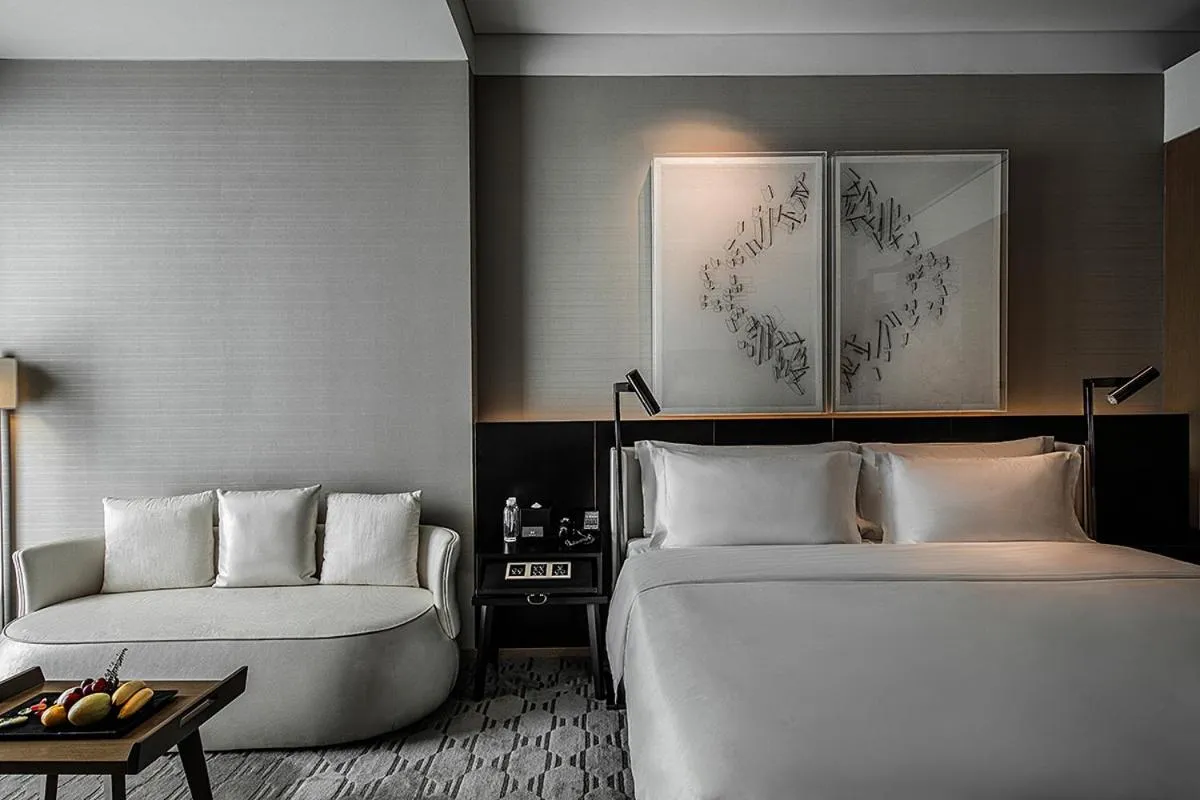 Bed in Shenzhen Hui Hotel (Huaqiang NorthBusiness Zone)