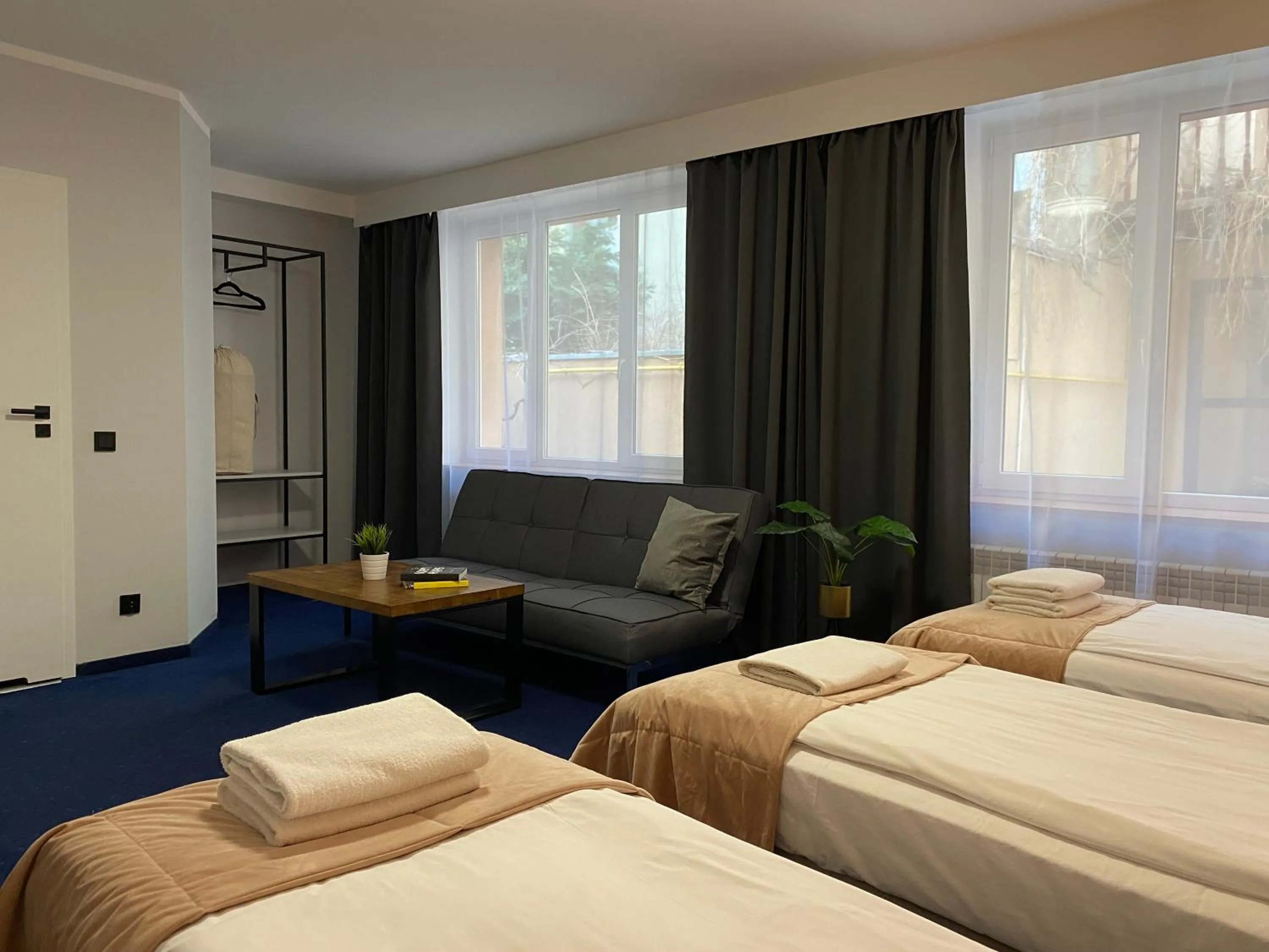 Bedroom, Bed in Cube House Aparthotel