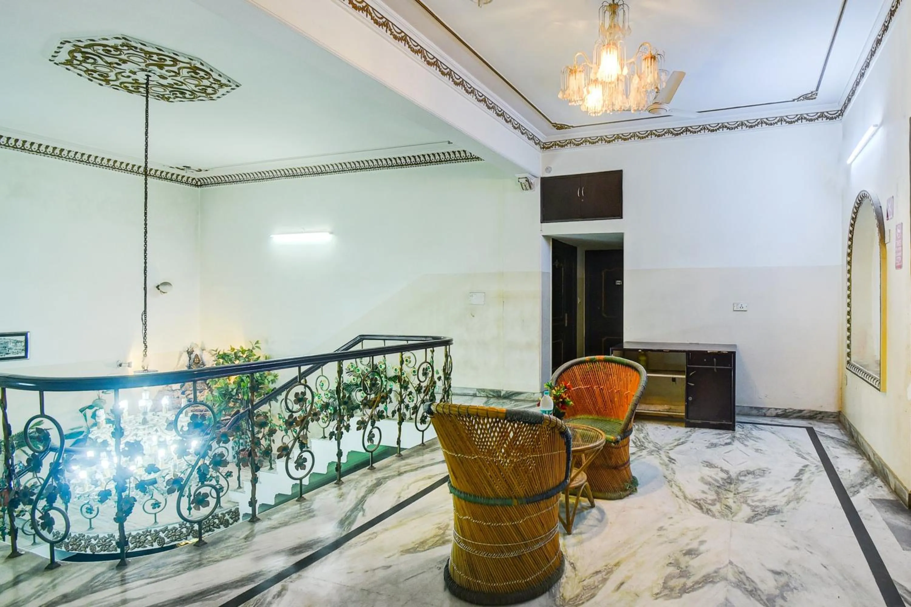 Lobby or reception in Collection O Raja Park Jaipur Formerly Maan Heritage