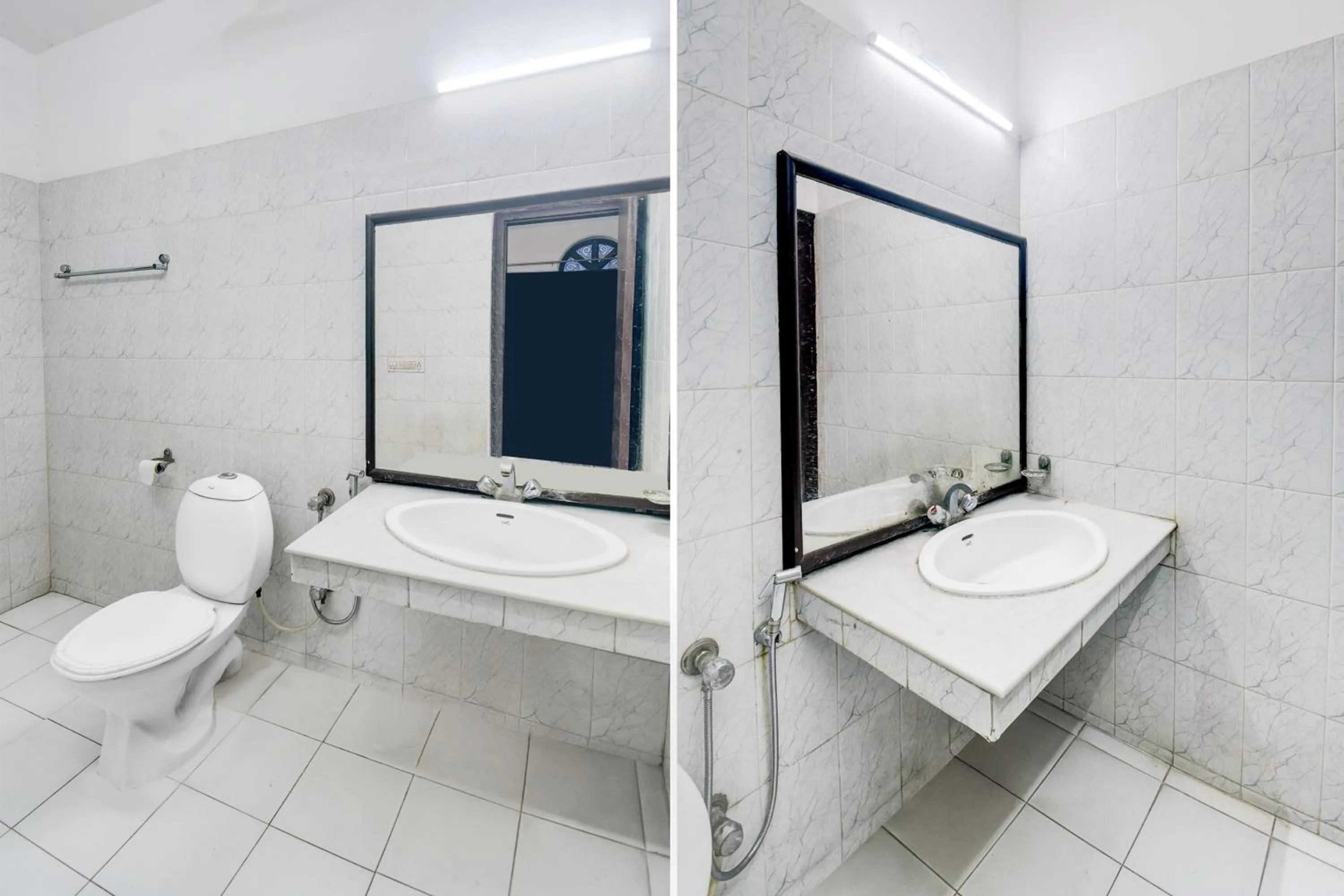 Bathroom in Collection O Raja Park Jaipur Formerly Maan Heritage