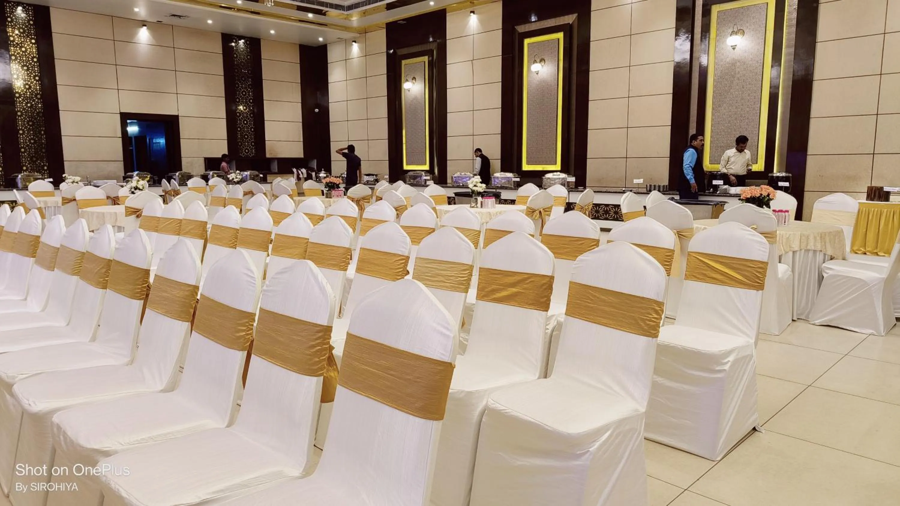 Seating area, Banquet Facilities in Hotel Yash Regency