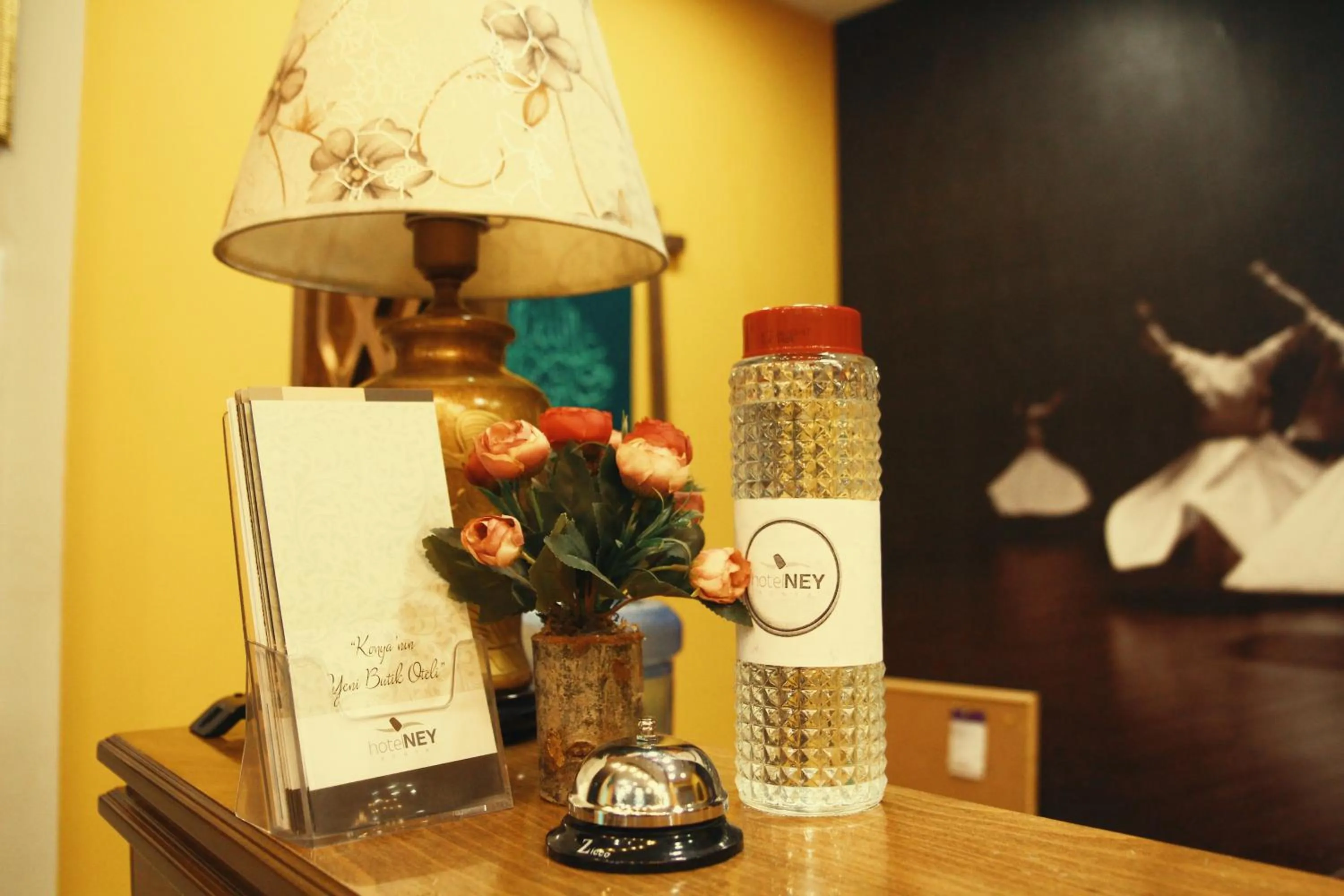 Lobby or reception in Hotel Ney