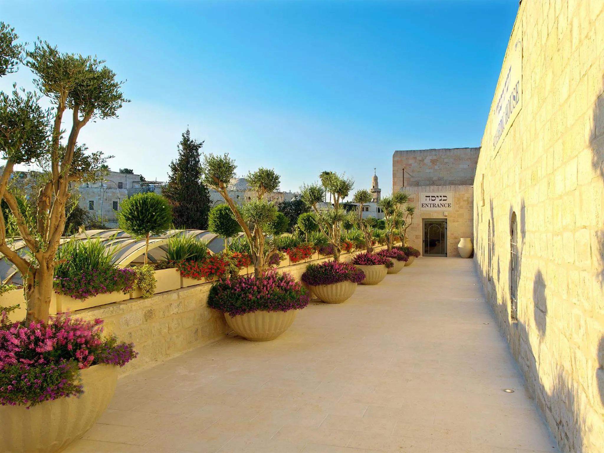 Facade/entrance in The Sephardic House Hotel in The Jewish Quarter