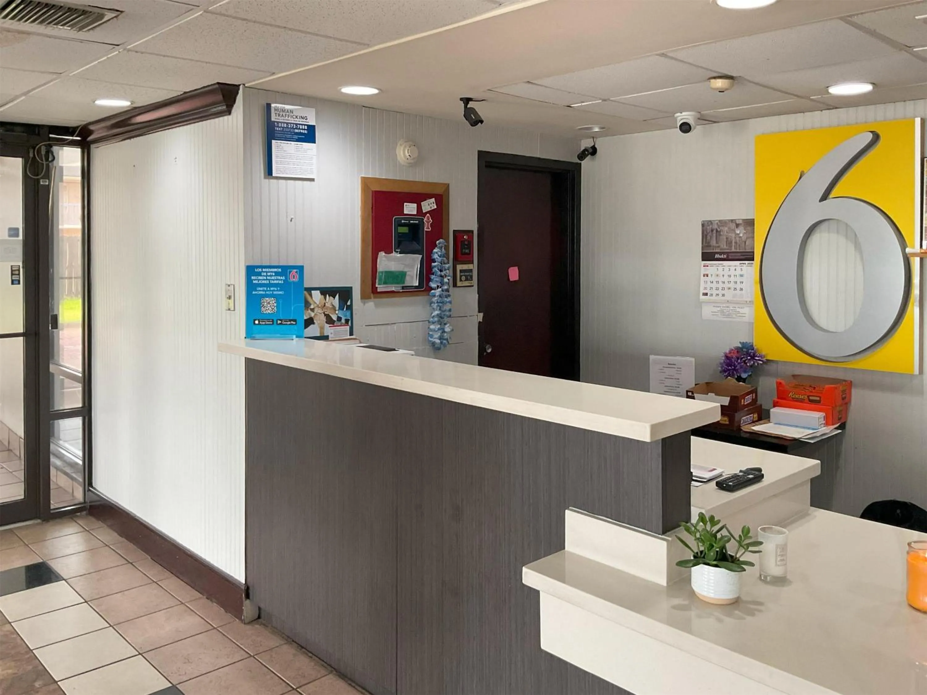 Lobby or reception in Motel 6 Baton Rouge East, LA I12