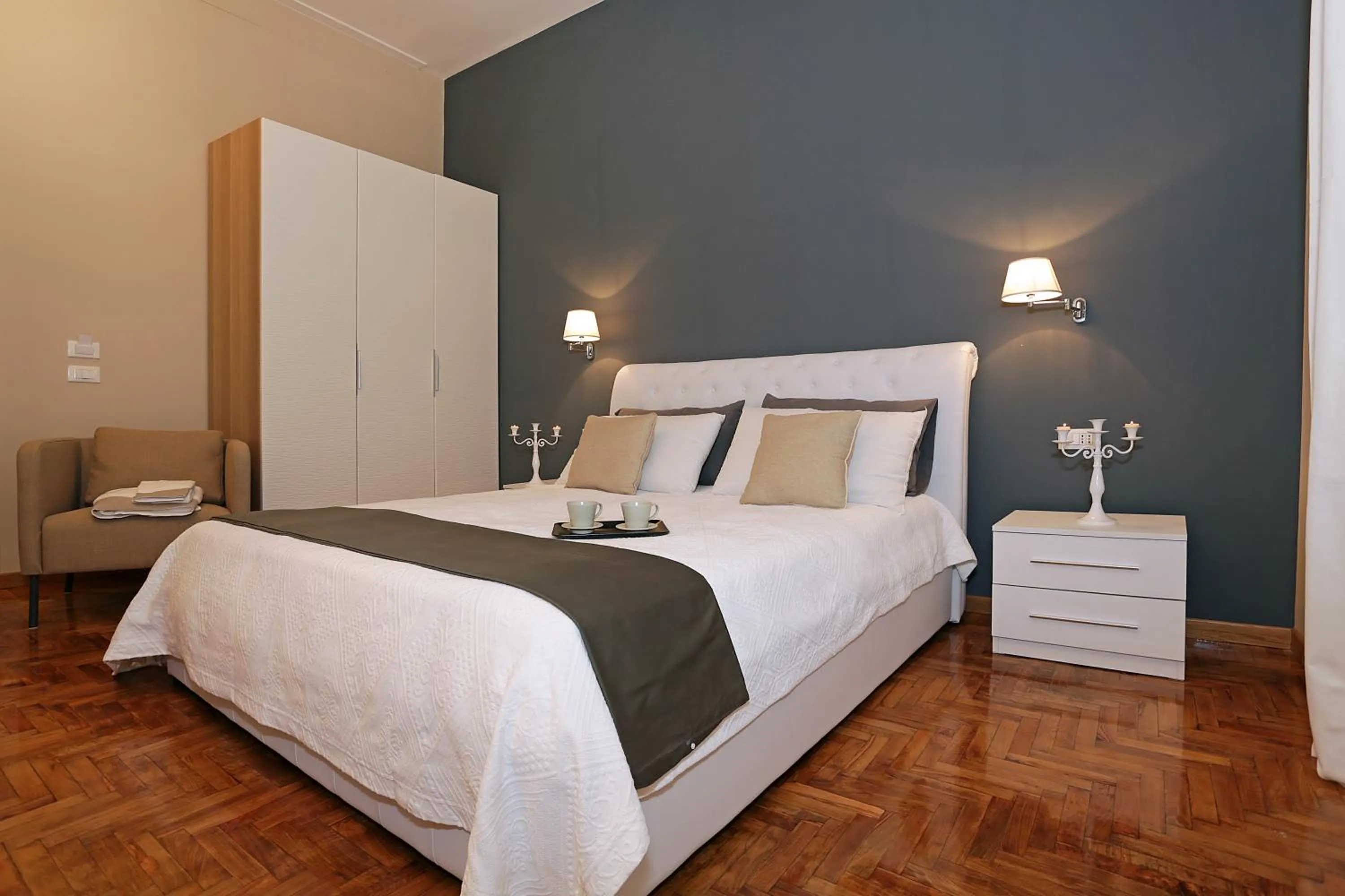 Bedroom, Bed in San Vito Suites