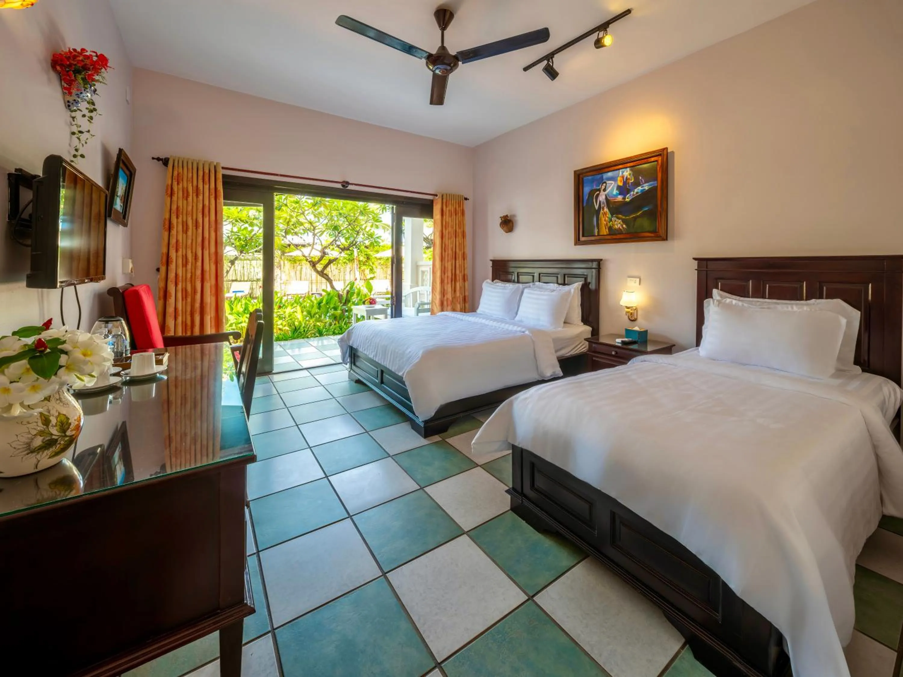 Bed in Grace Boutique Resort