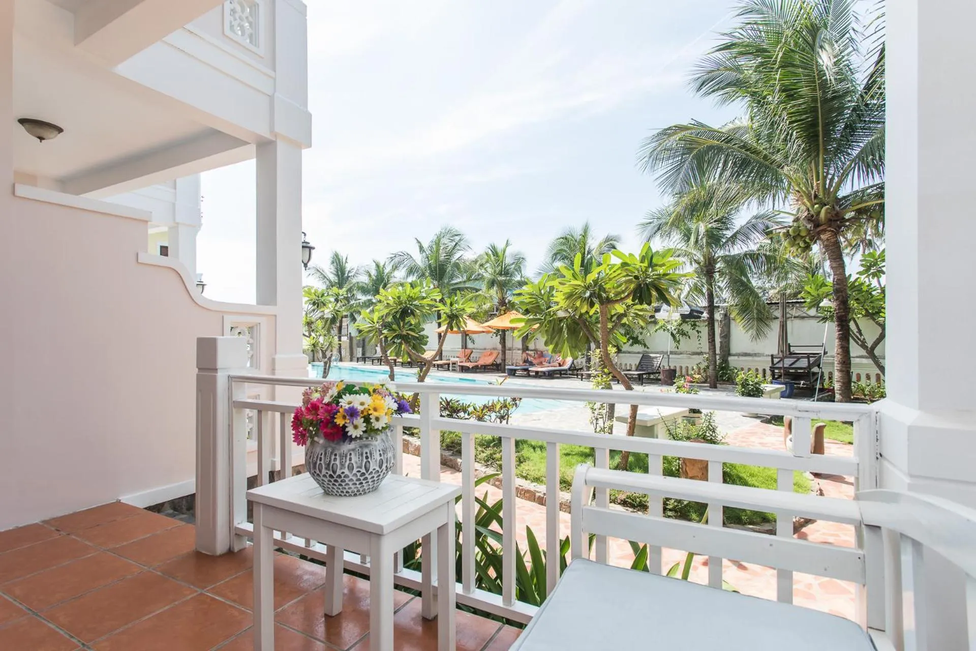 Patio in Grace Boutique Resort