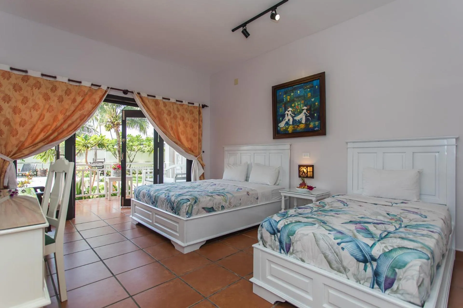 Triple Superior Garden  and Pool View in Grace Boutique Resort