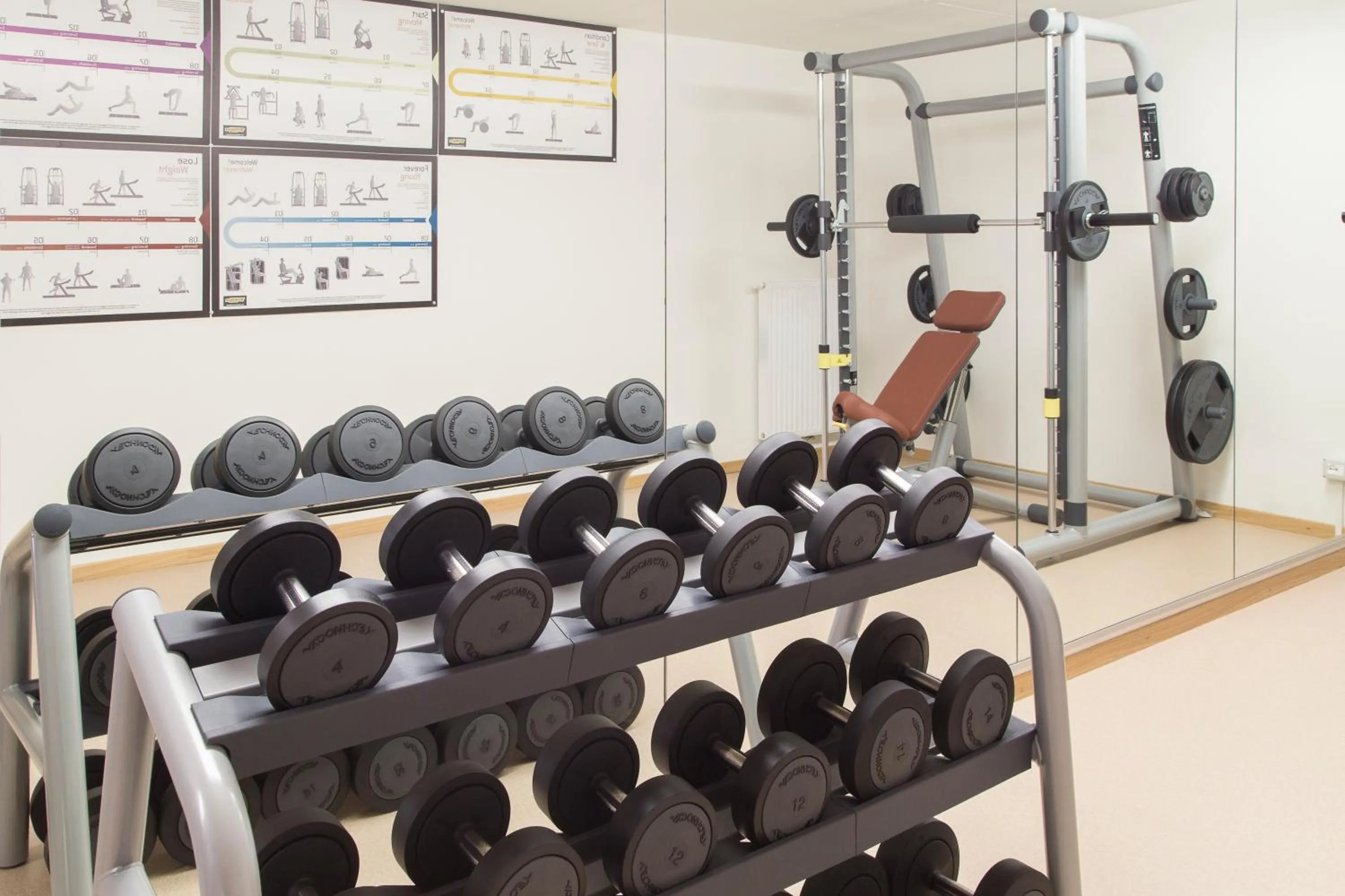 Fitness centre/facilities in Mountainlodge Luxalpine