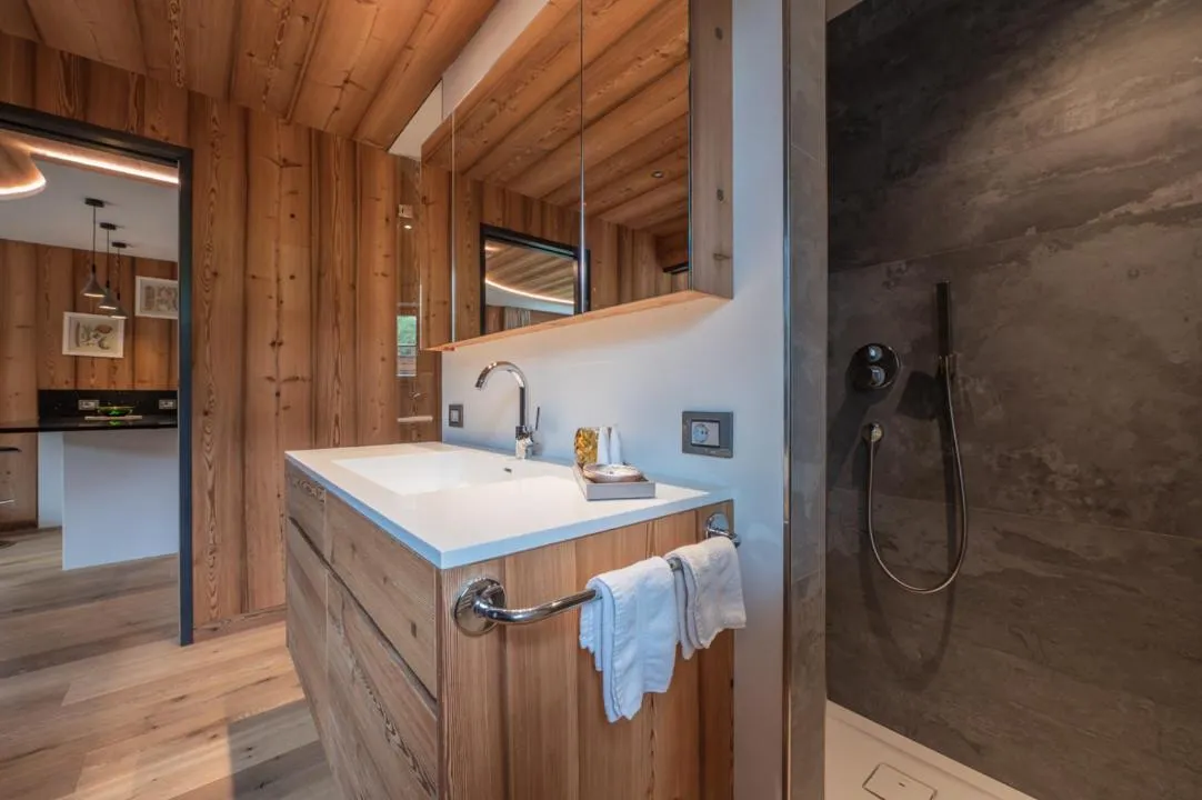 Bathroom in Mountainlodge Luxalpine