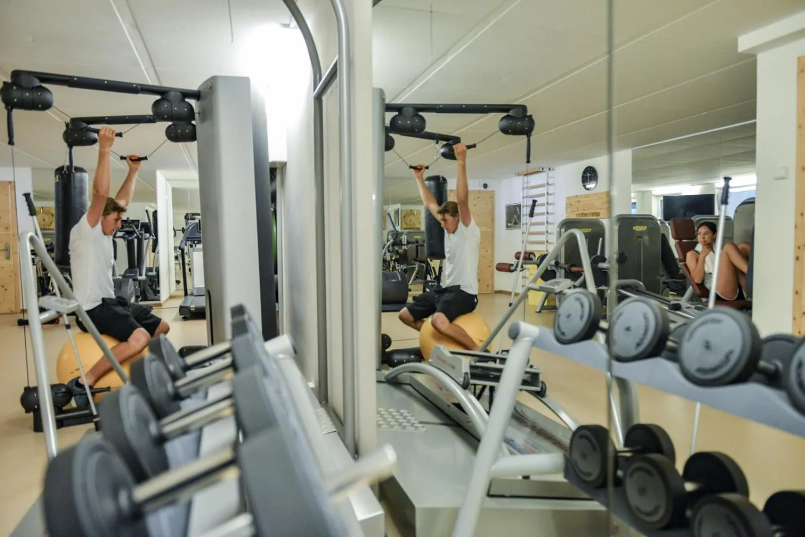 Fitness centre/facilities in Mountainlodge Luxalpine