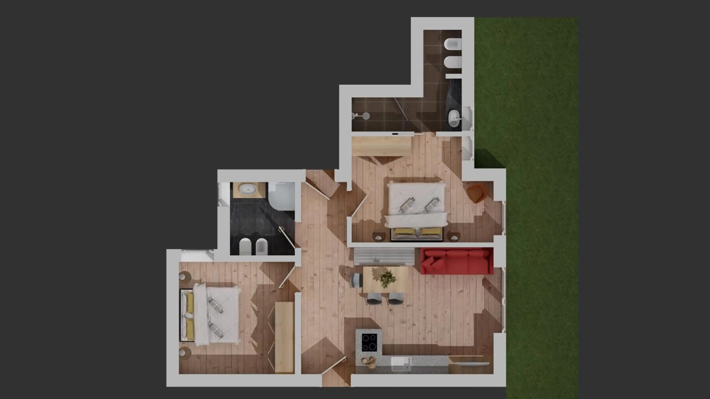 Floor plan in Mountainlodge Luxalpine