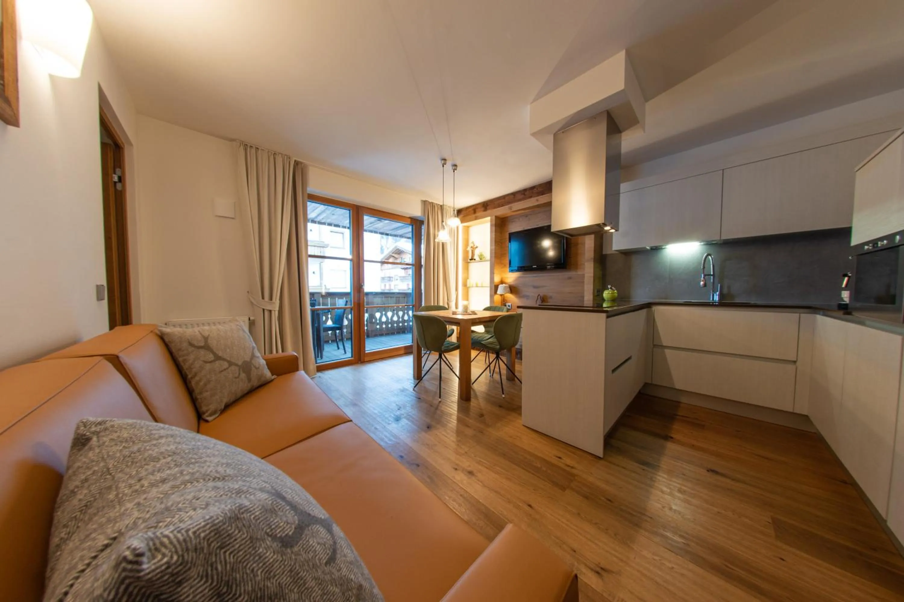 Kitchen or kitchenette in Mountainlodge Luxalpine