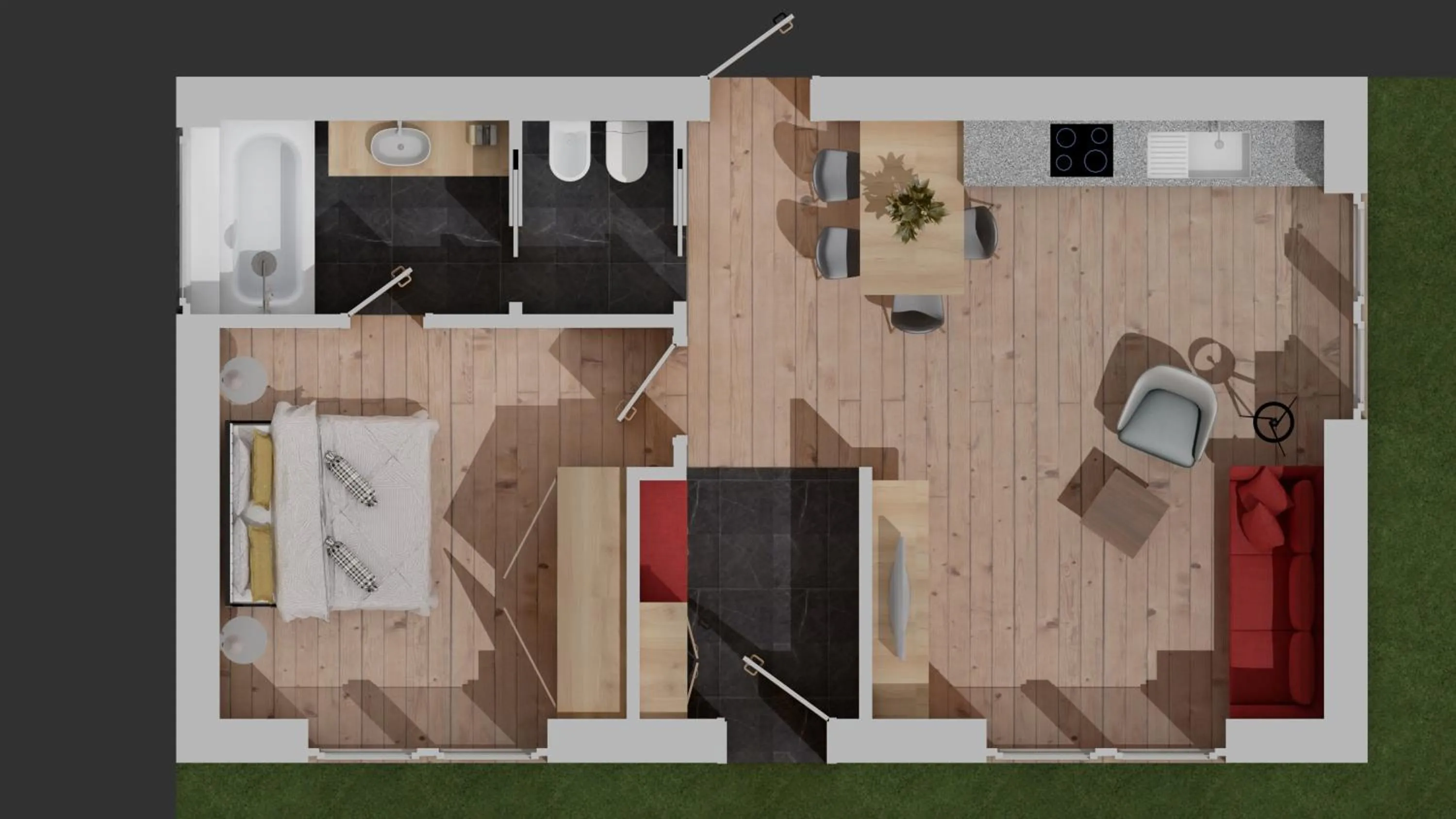 Floor plan in Mountainlodge Luxalpine