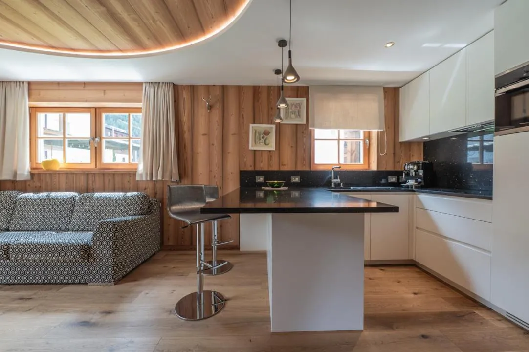 Kitchen or kitchenette in Mountainlodge Luxalpine