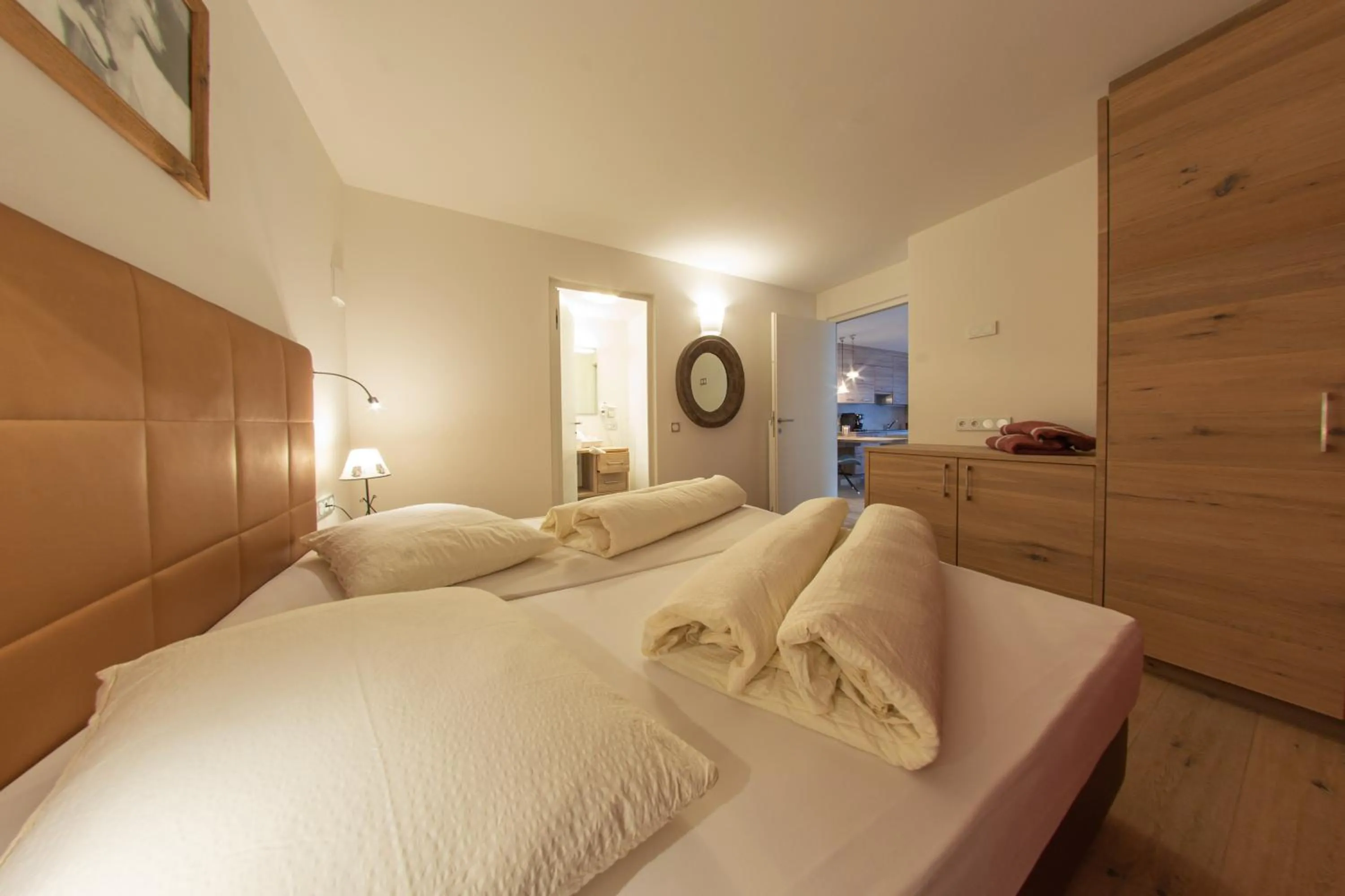 Bed in Mountainlodge Luxalpine