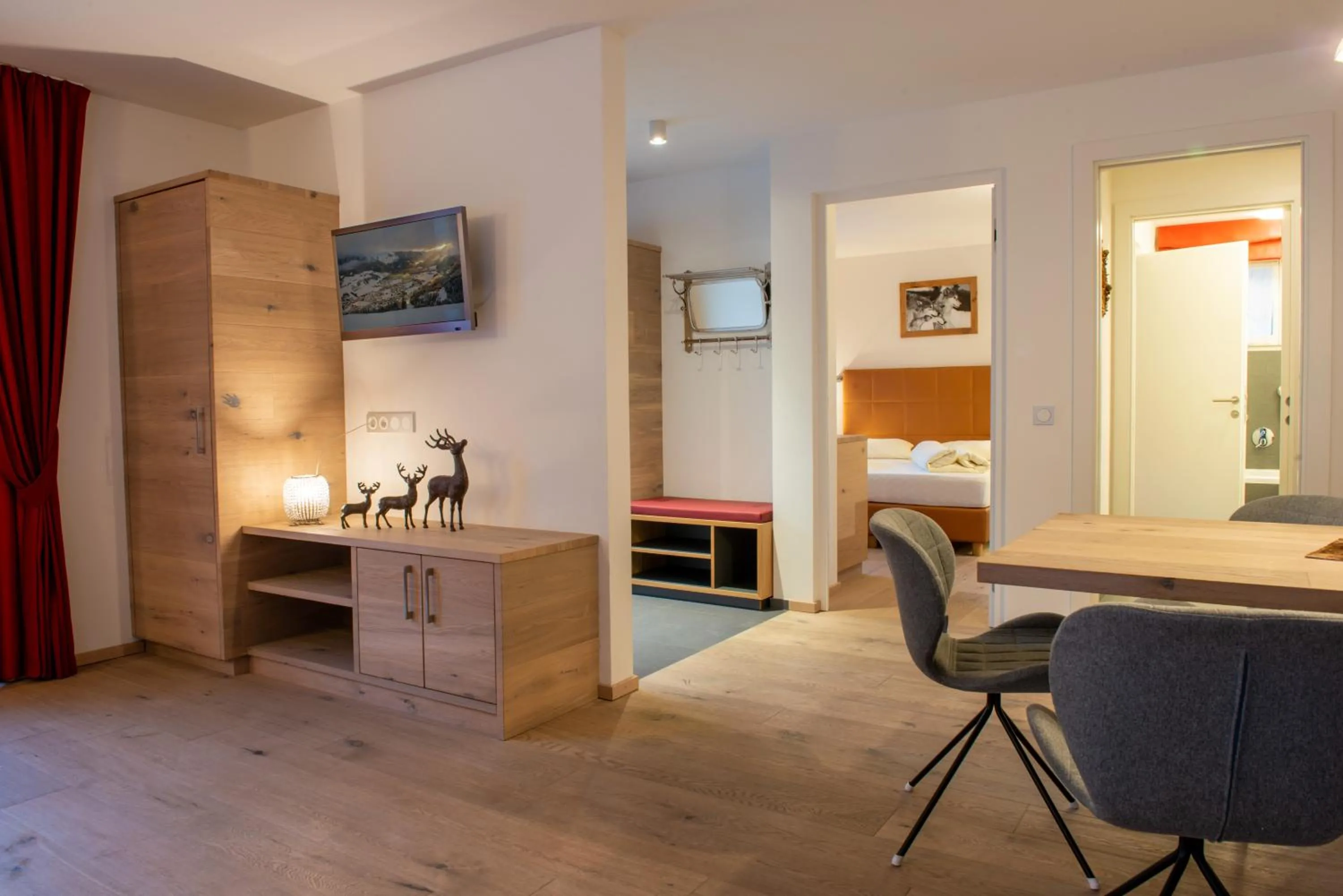 Kitchen or kitchenette in Mountainlodge Luxalpine