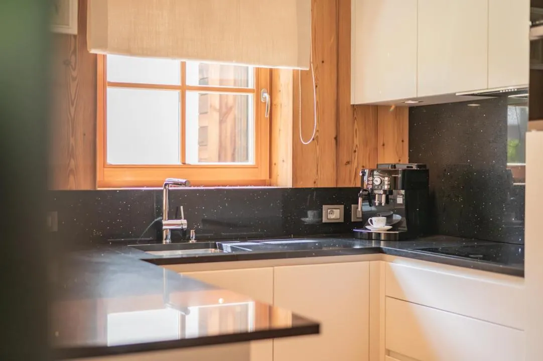 Kitchen or kitchenette in Mountainlodge Luxalpine