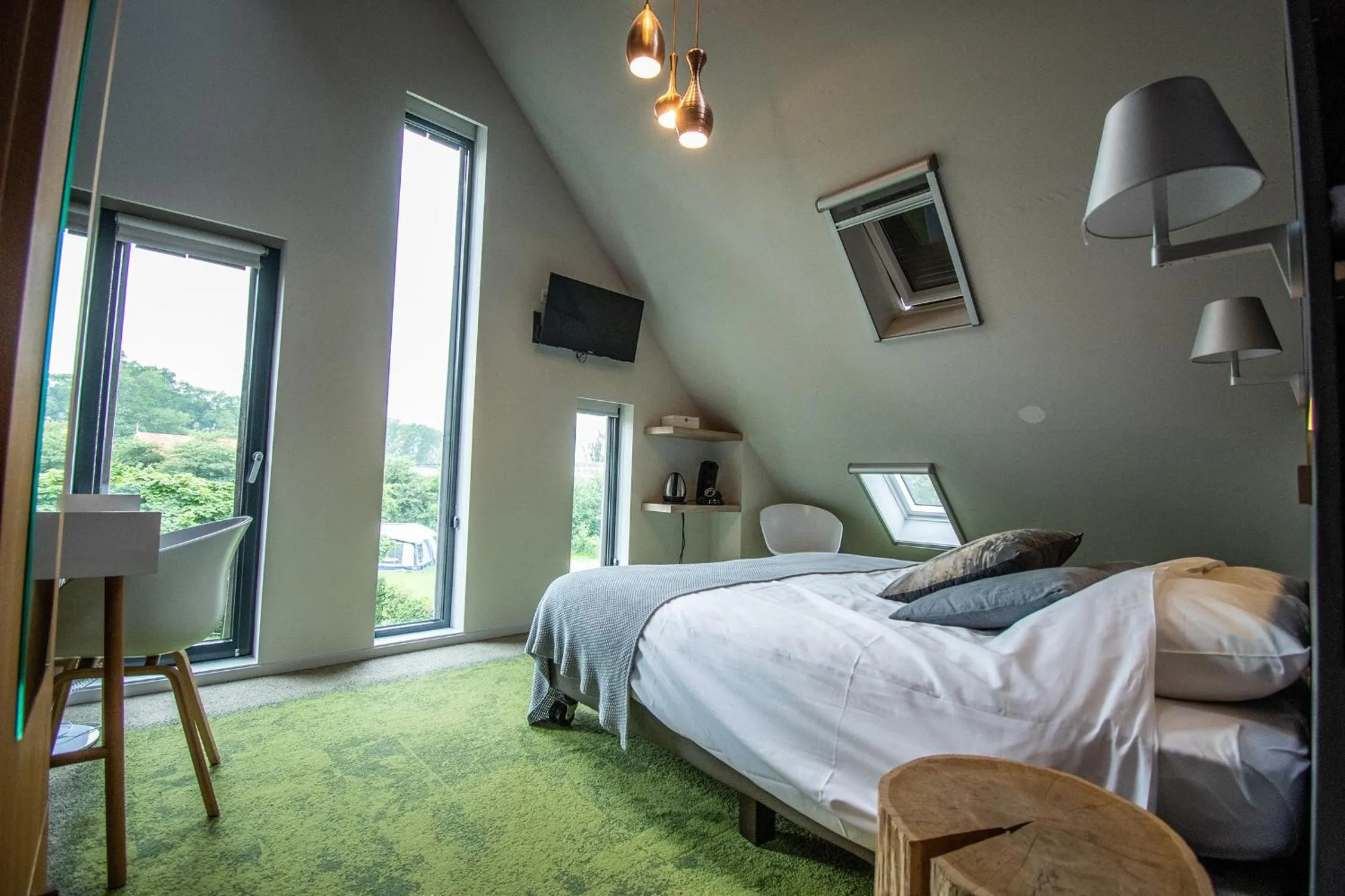 Bedroom, Bed in Erfgoed Bossem