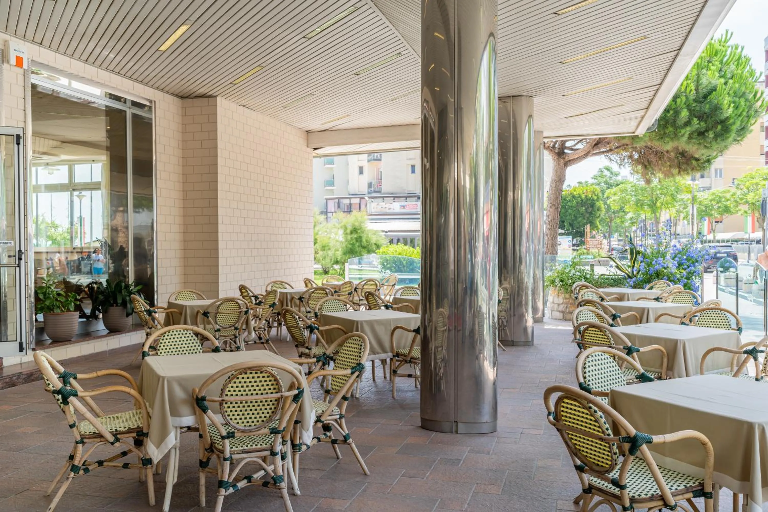 Patio in Miomar Beach Hotel