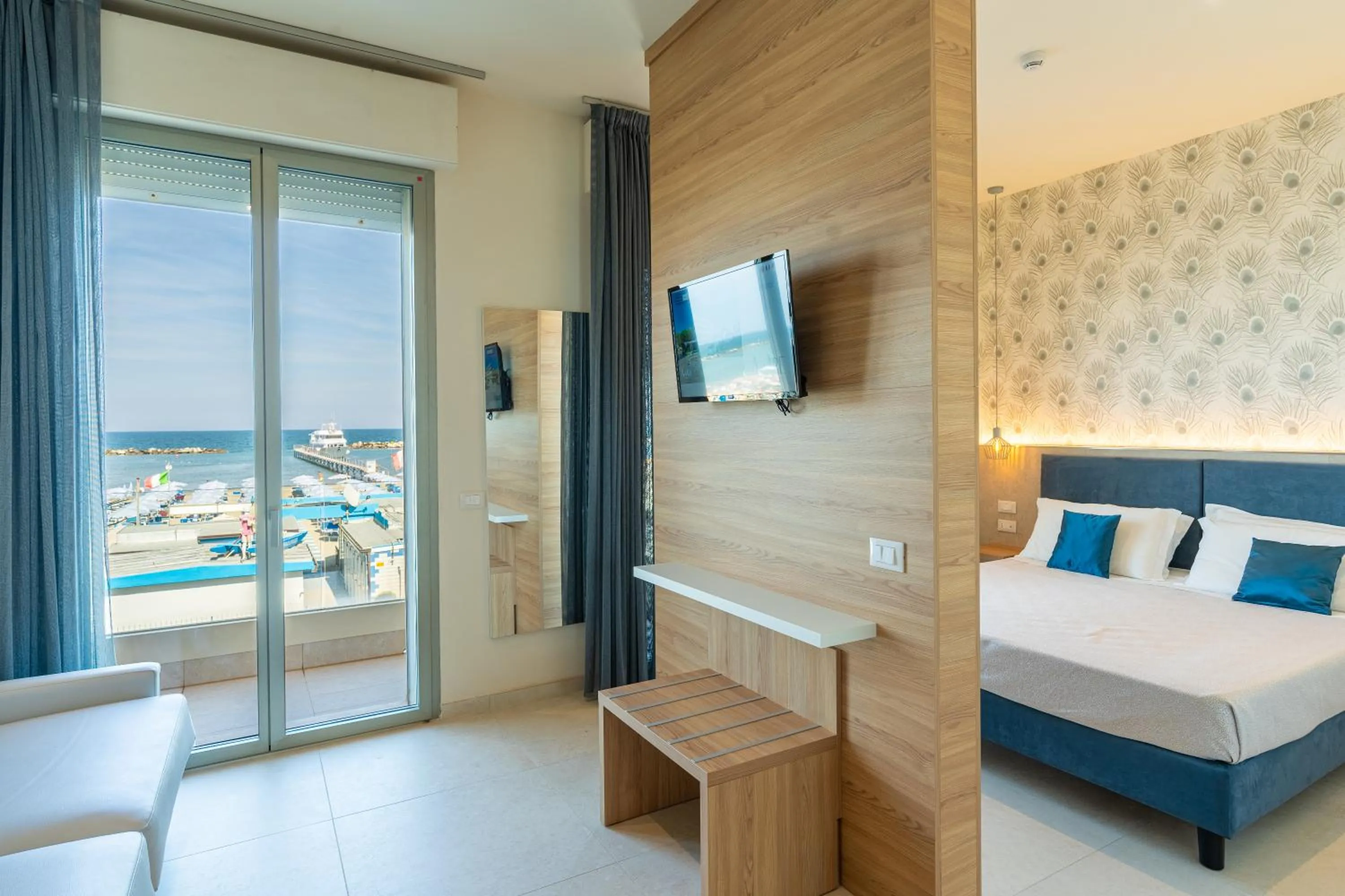Photo of the whole room, Bed in Miomar Beach Hotel