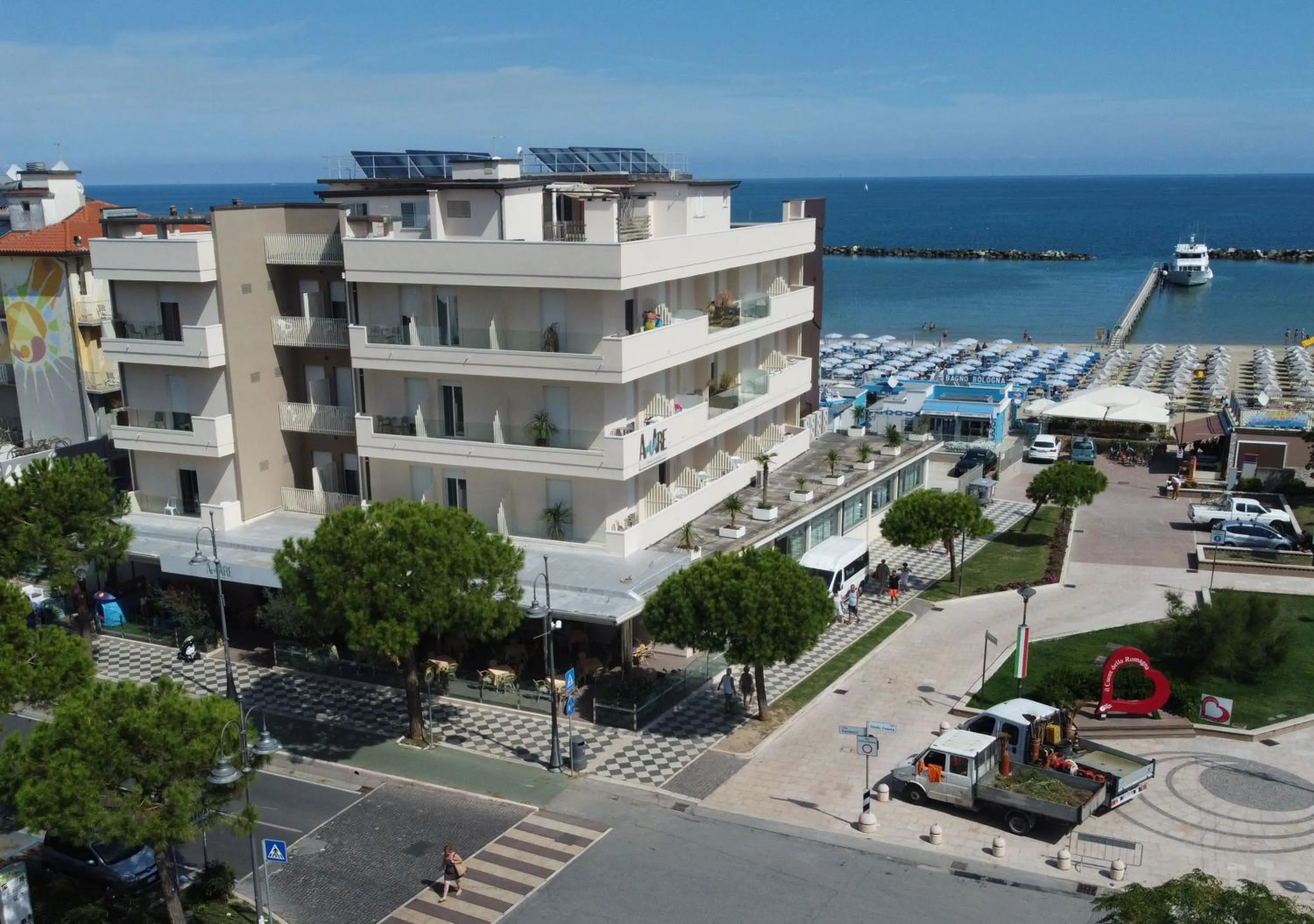 Bird's eye view in Miomar Beach Hotel