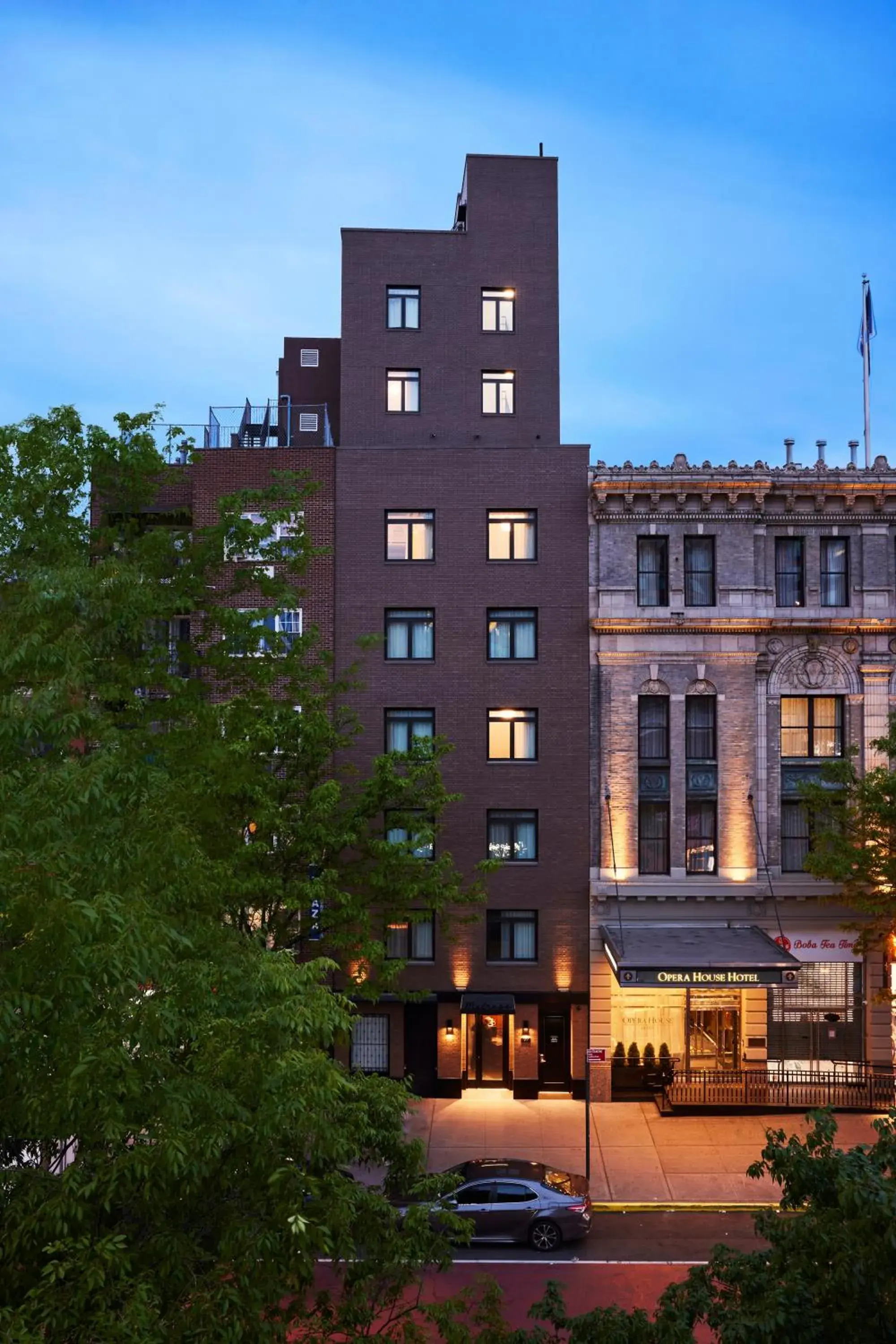 Property building in The Melrose Hotel Property building in The Melrose Hotel