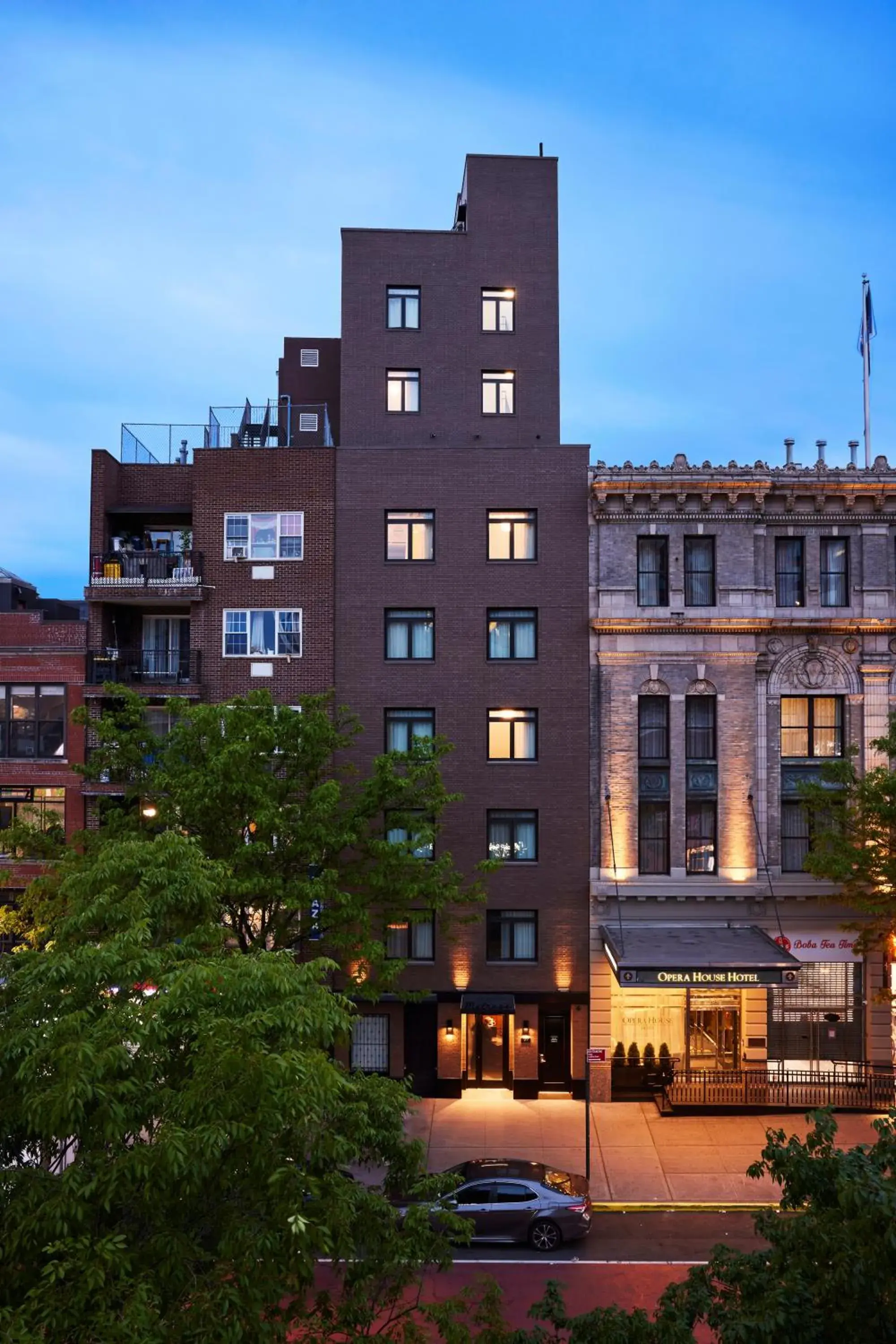 Property building in The Melrose Hotel Property building in The Melrose Hotel