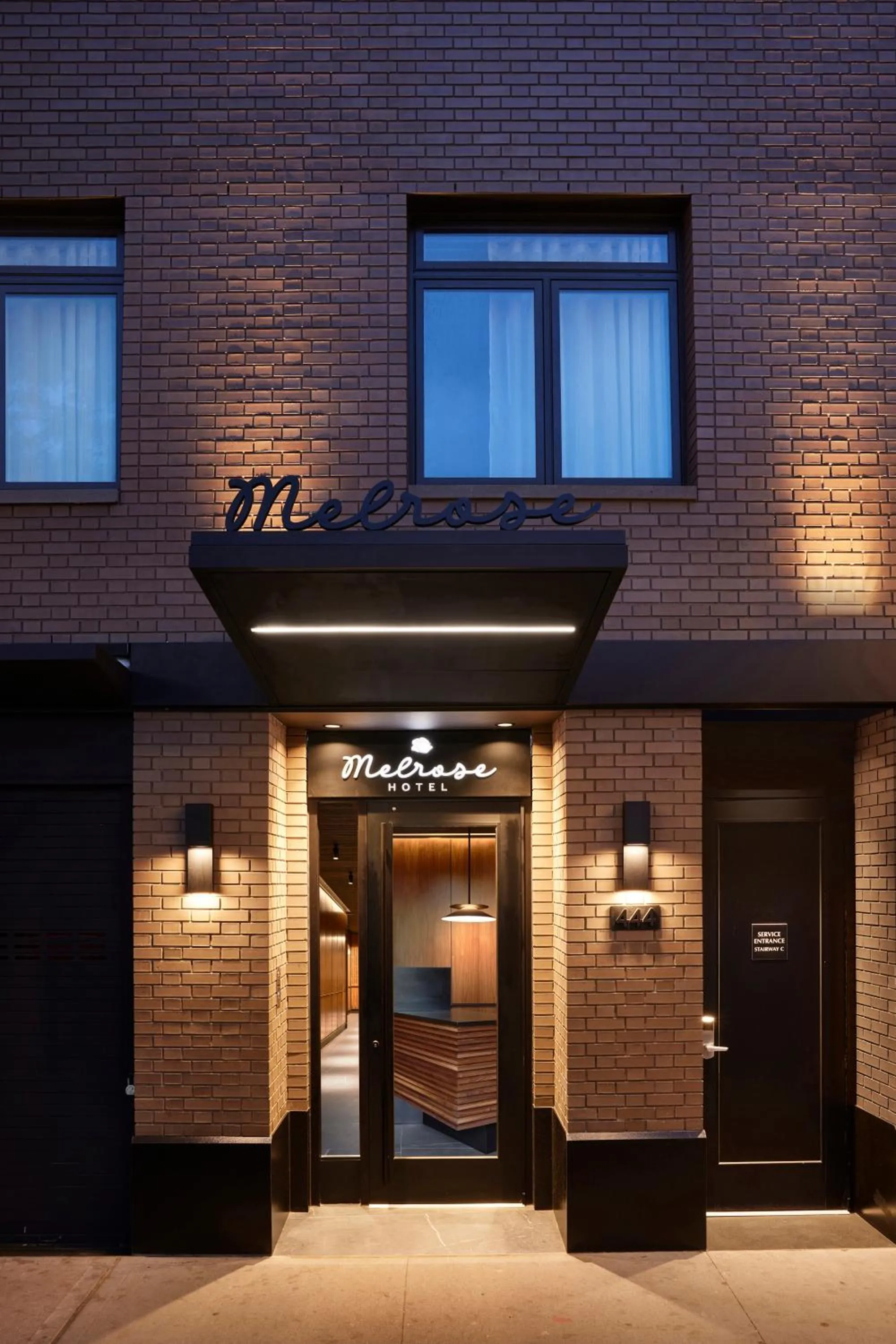 Property building in The Melrose Hotel