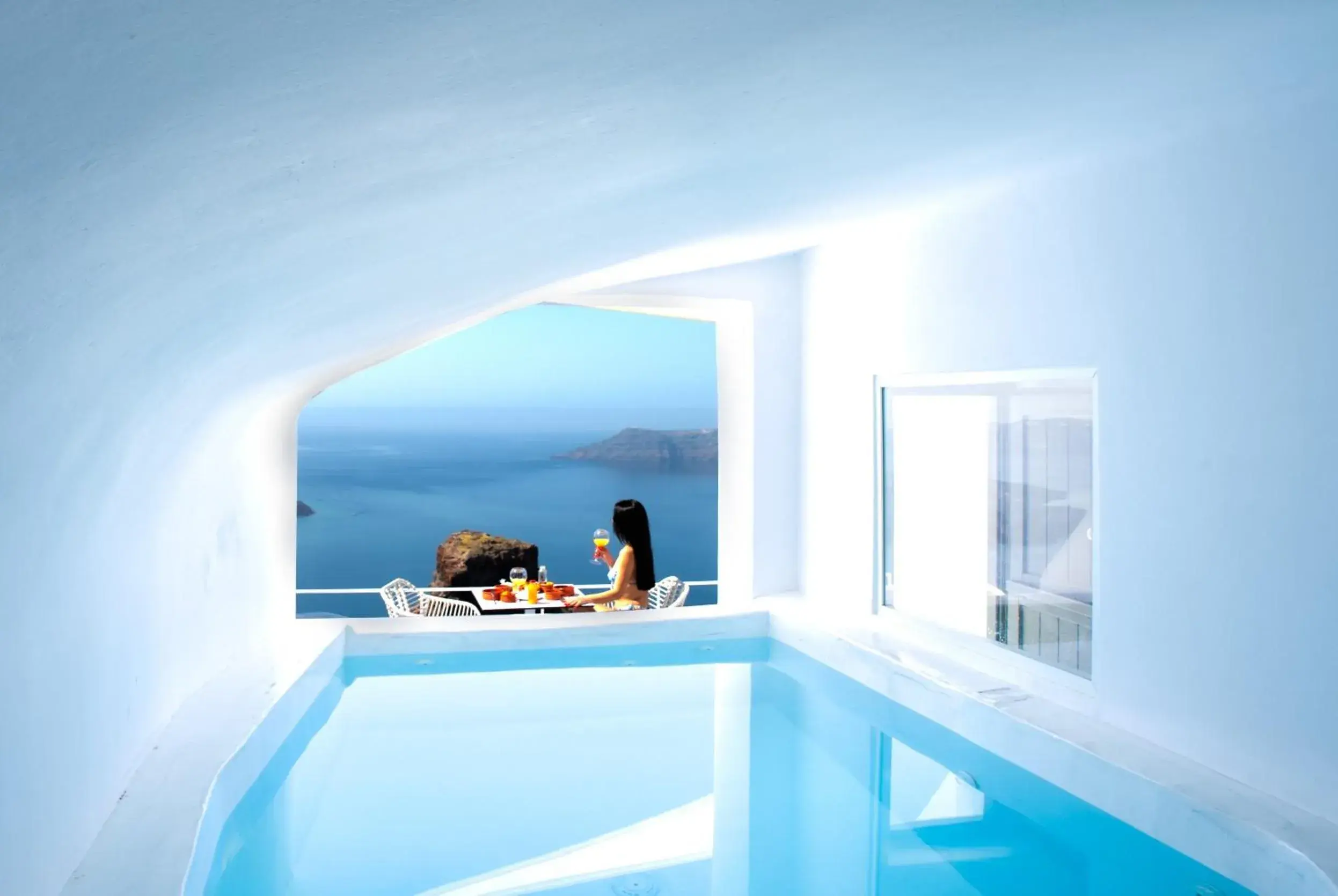 Pool view in Heavens Edge Pool view in Heavens Edge